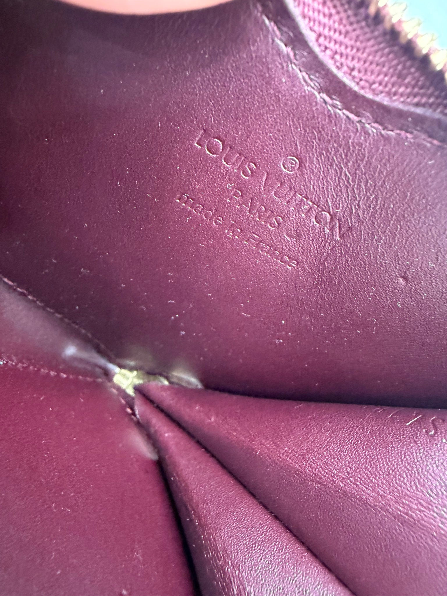 Louis Vuitton x Stephen Sprouse Purple Leopard Vernis Heart Coin Purse