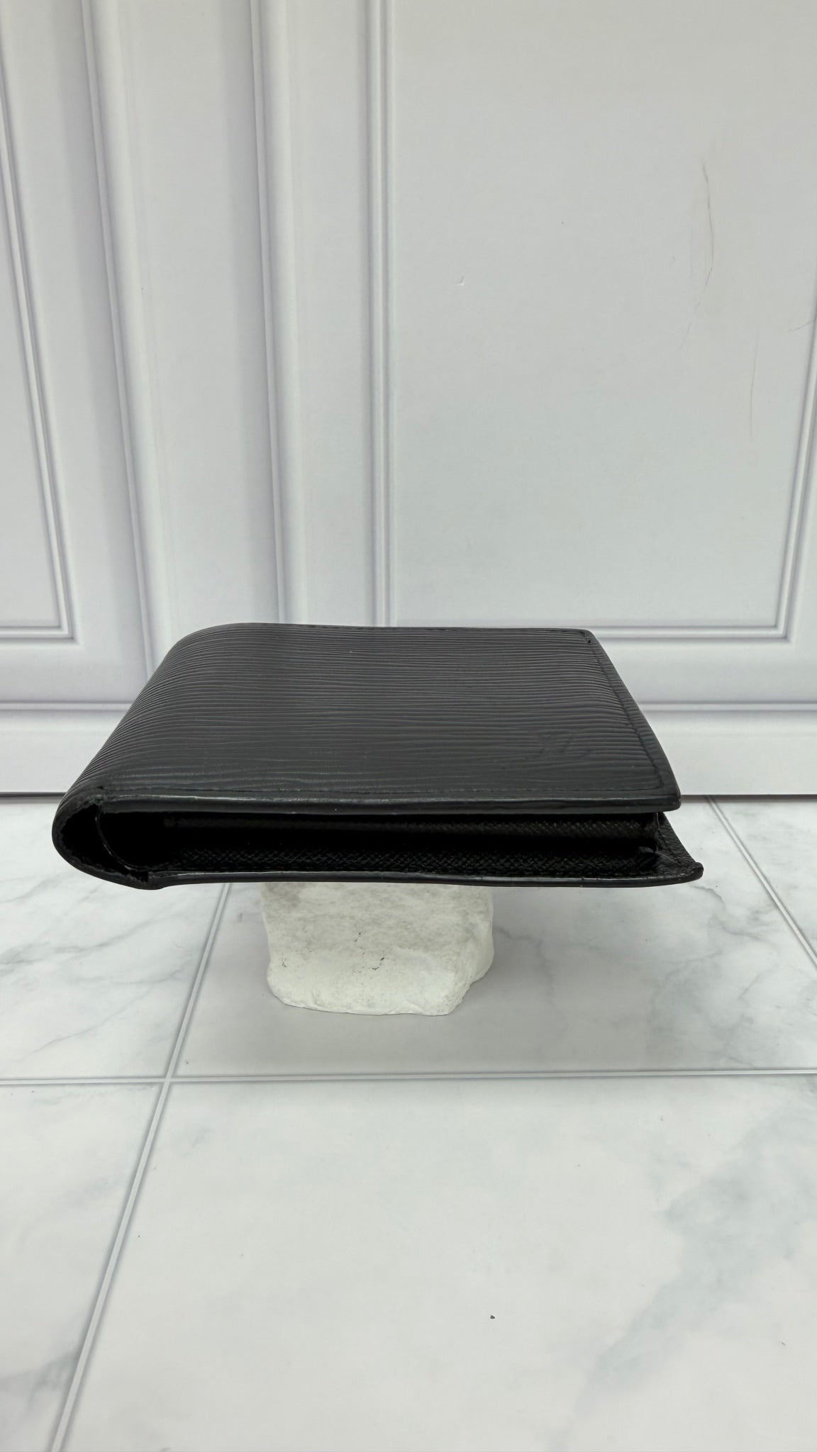 Louis Vuitton Black Epi Leather Bifold Wallet 