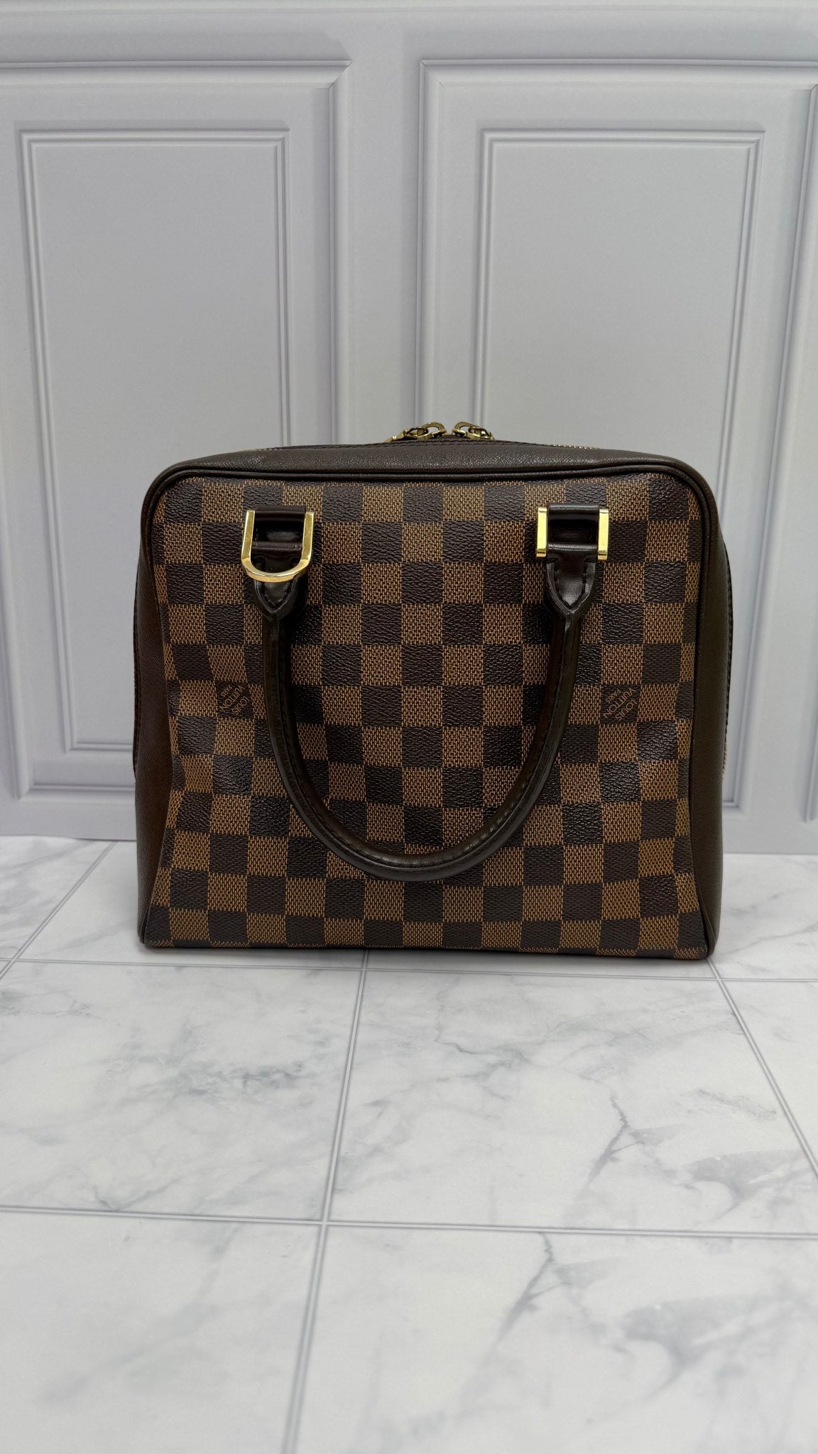 Louis Vuitton Damier Ebene Brera Handbag