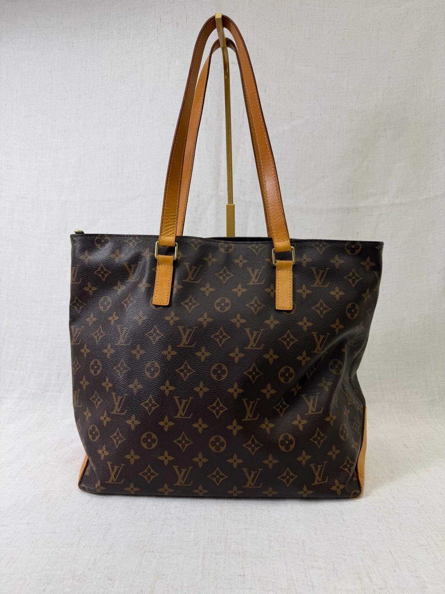 Louis Vuitton Monogram Cabas Mezzo Tote Bag 