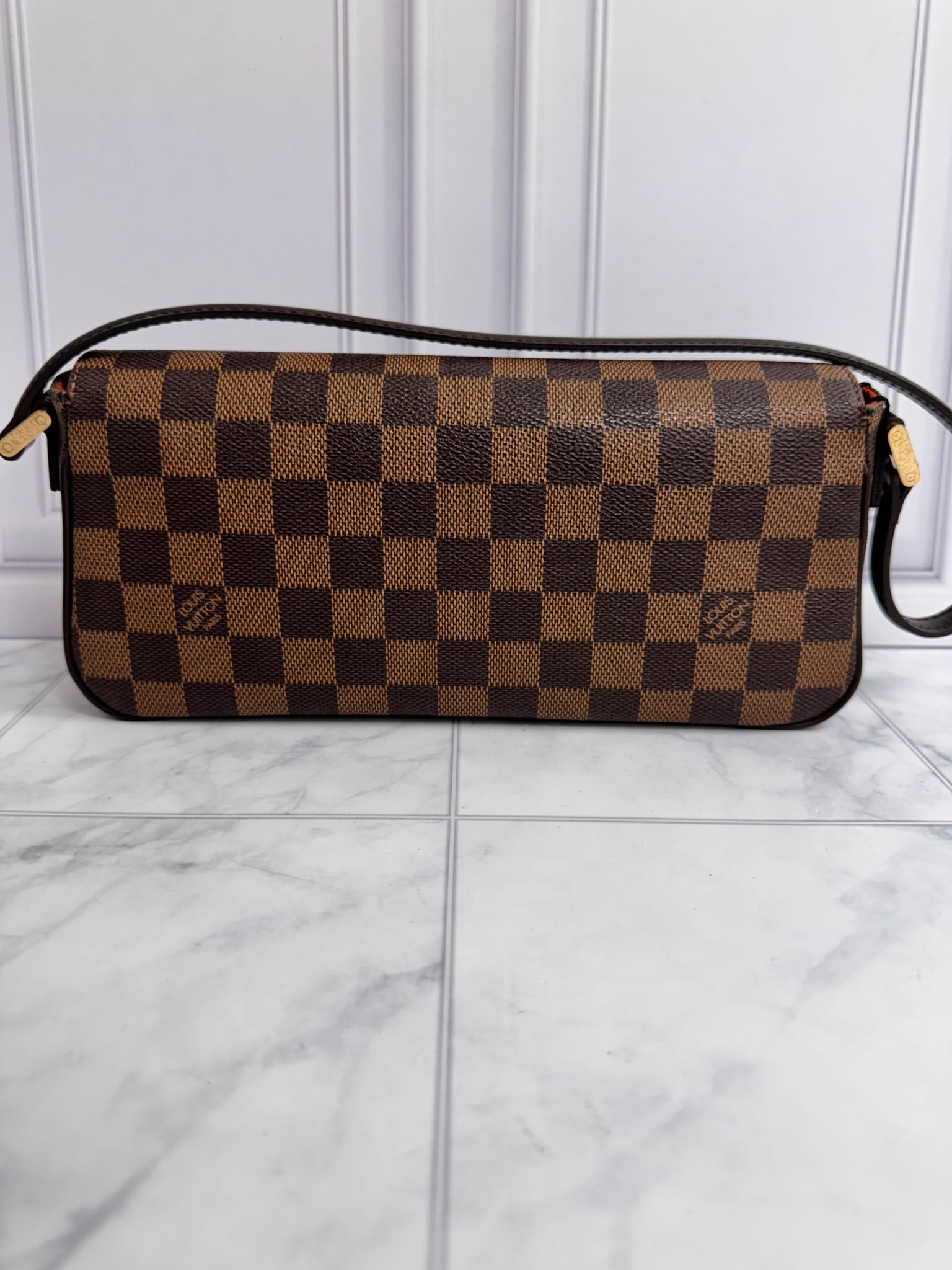 Louis Vuitton Damier Ebene Recoleta Shoulder Bag