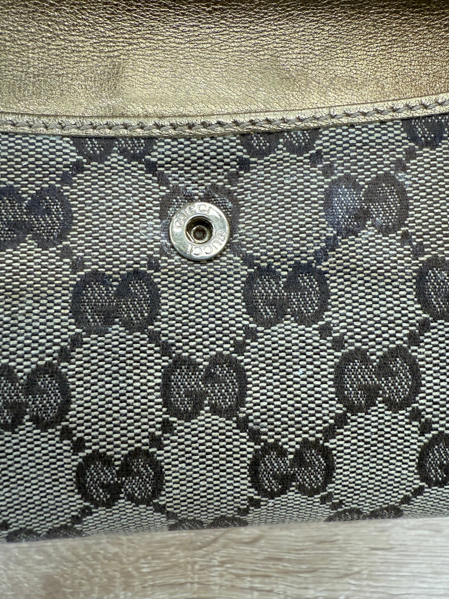 Gucci Canvas Long Wallet