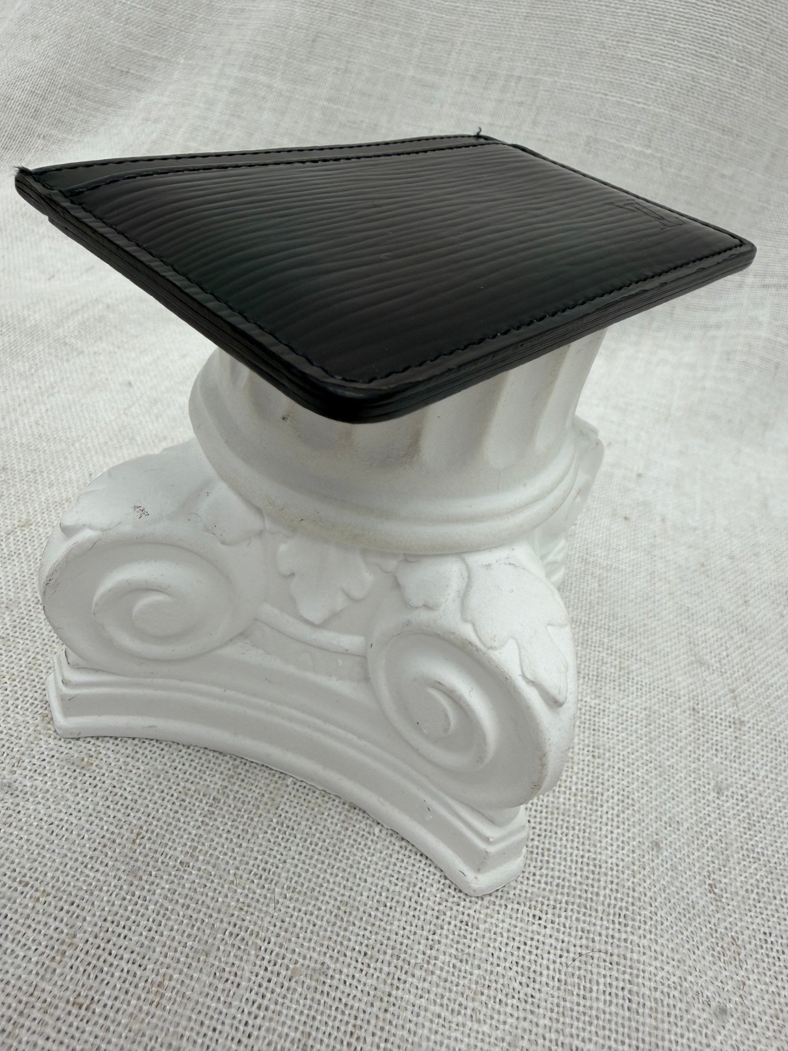 Louis Vuitton Black Electric Epi Card Case