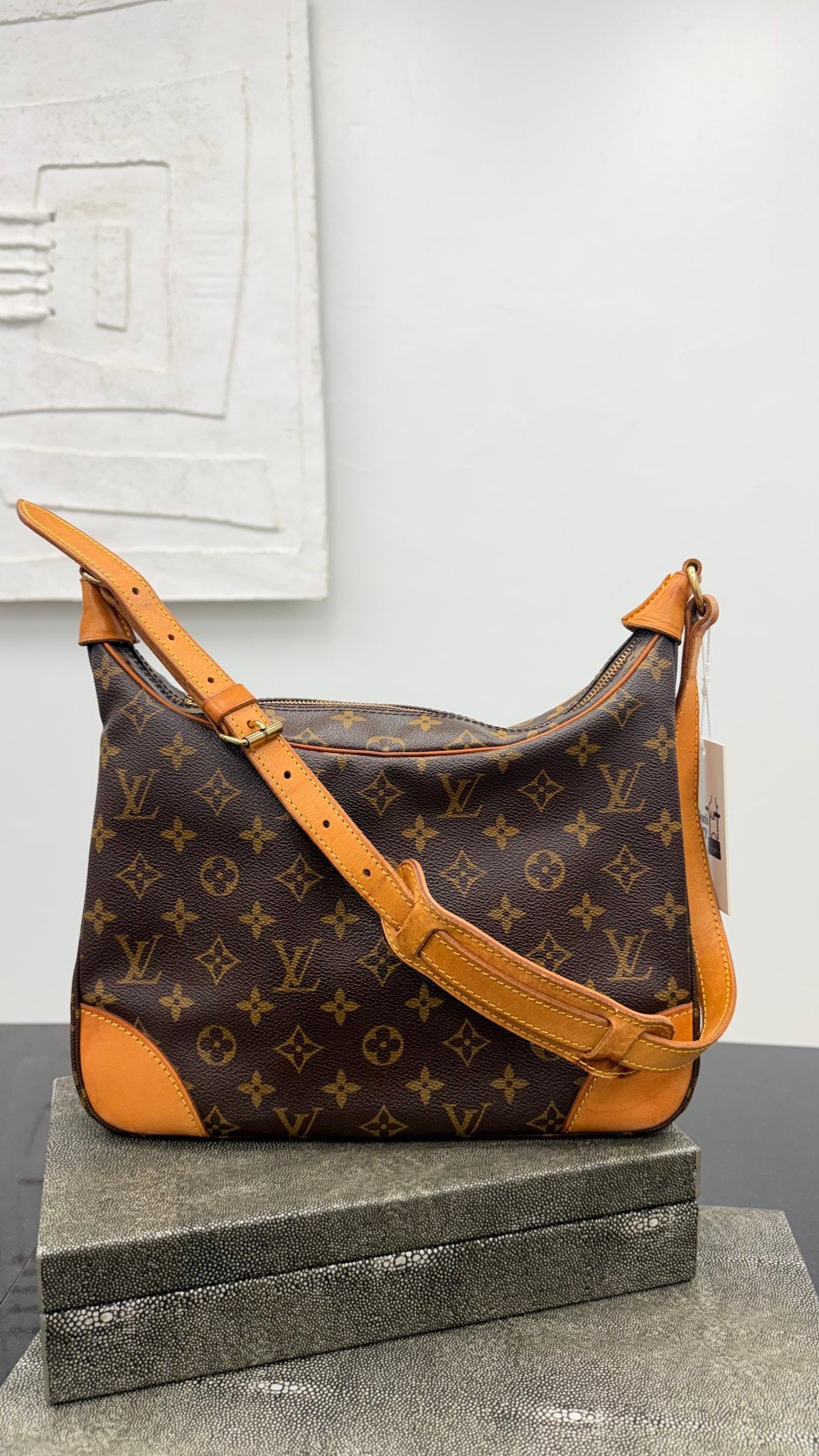 Louis Vuitton Monogram Boulogne Shoulder Bag 