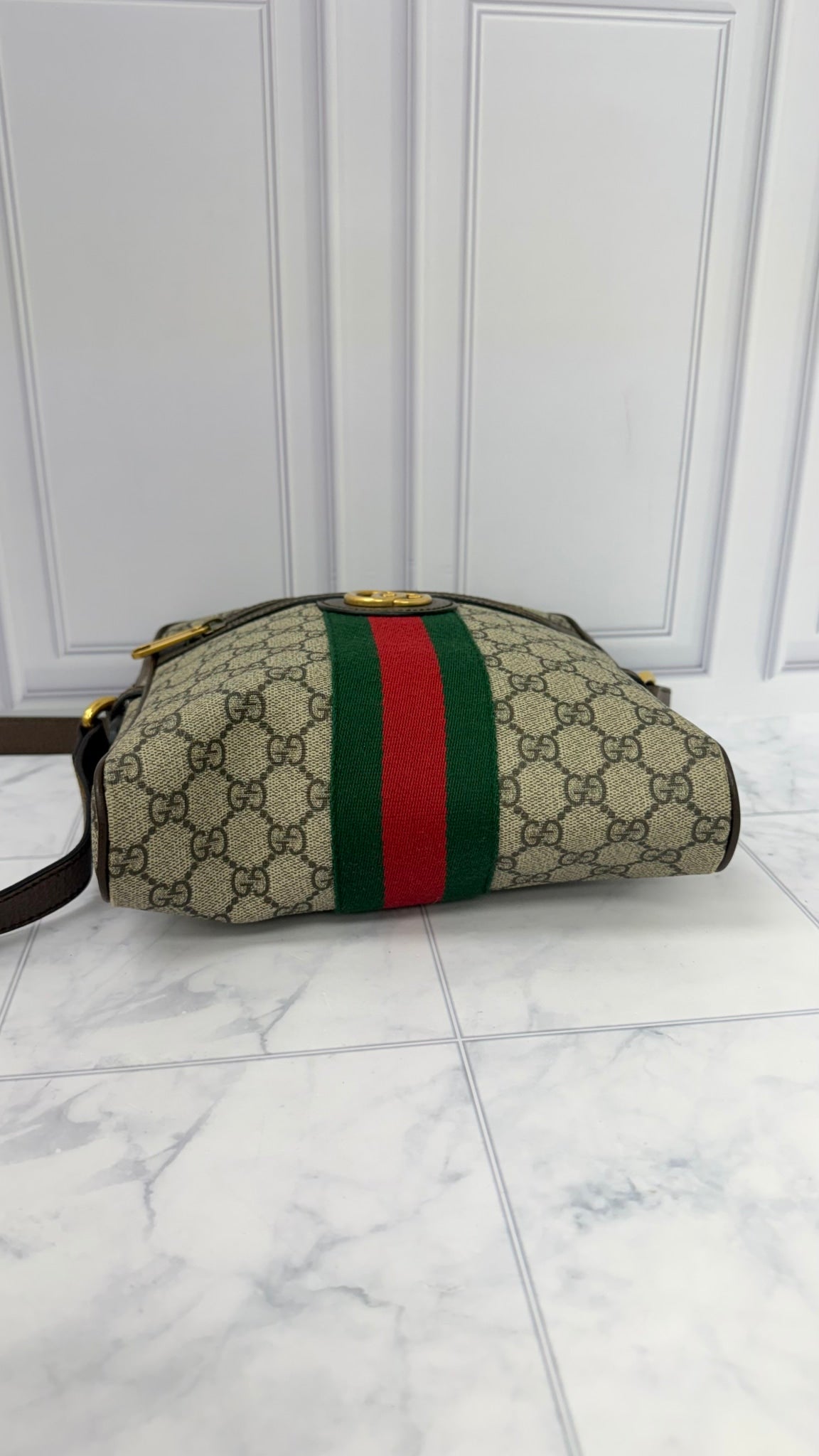 Gucci GG Supreme Ophidia Crossbody Bag 