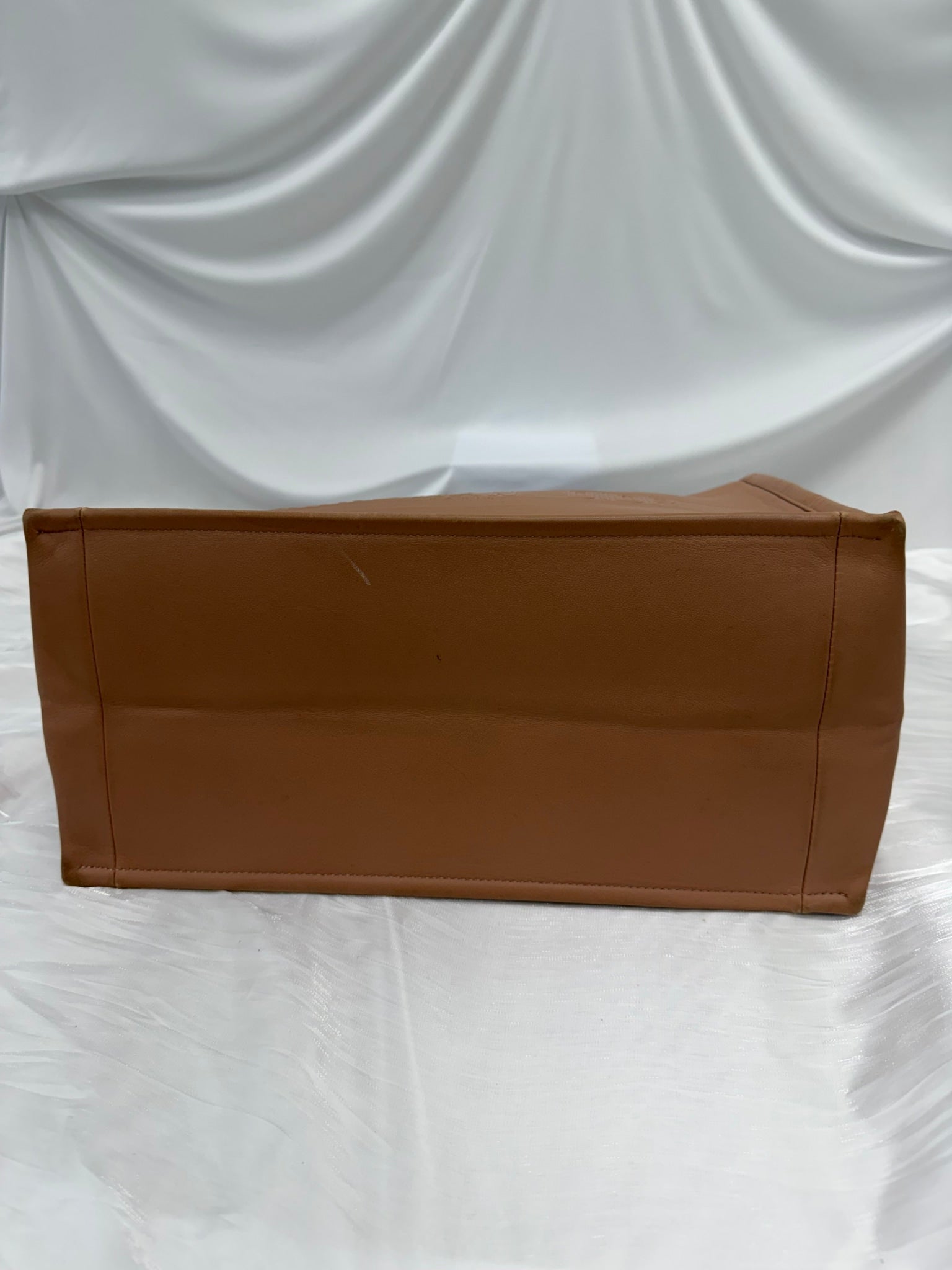 Christian Dior Nude Leather Medium Book Tote