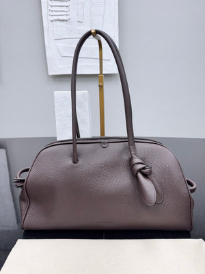 BRAND NEW - Jacquemus Brown Grained Leather Le Turismo Shoulder Bag
