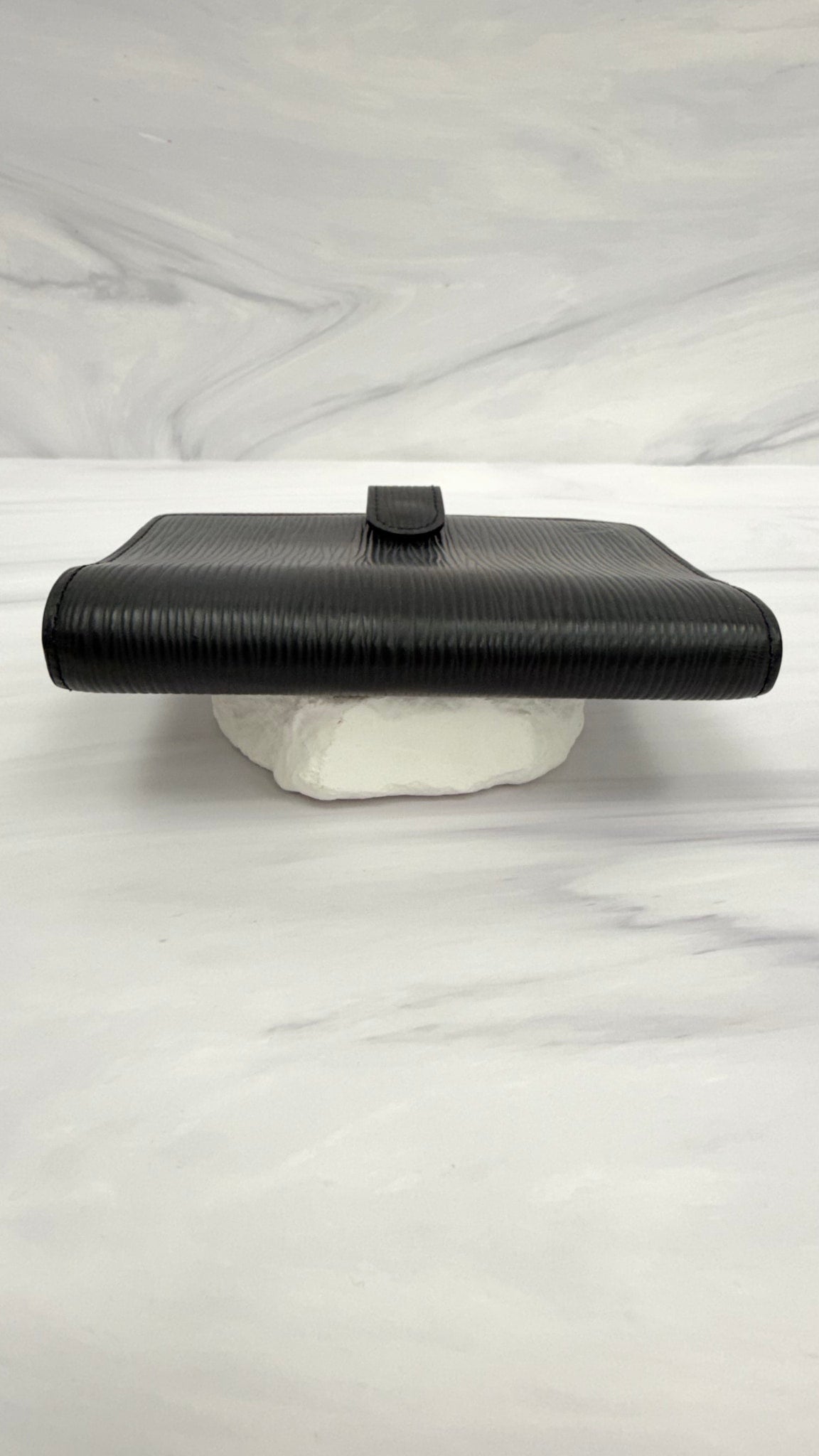 Louis Vuitton Black Epi Leather Passport Agenda Cover PM