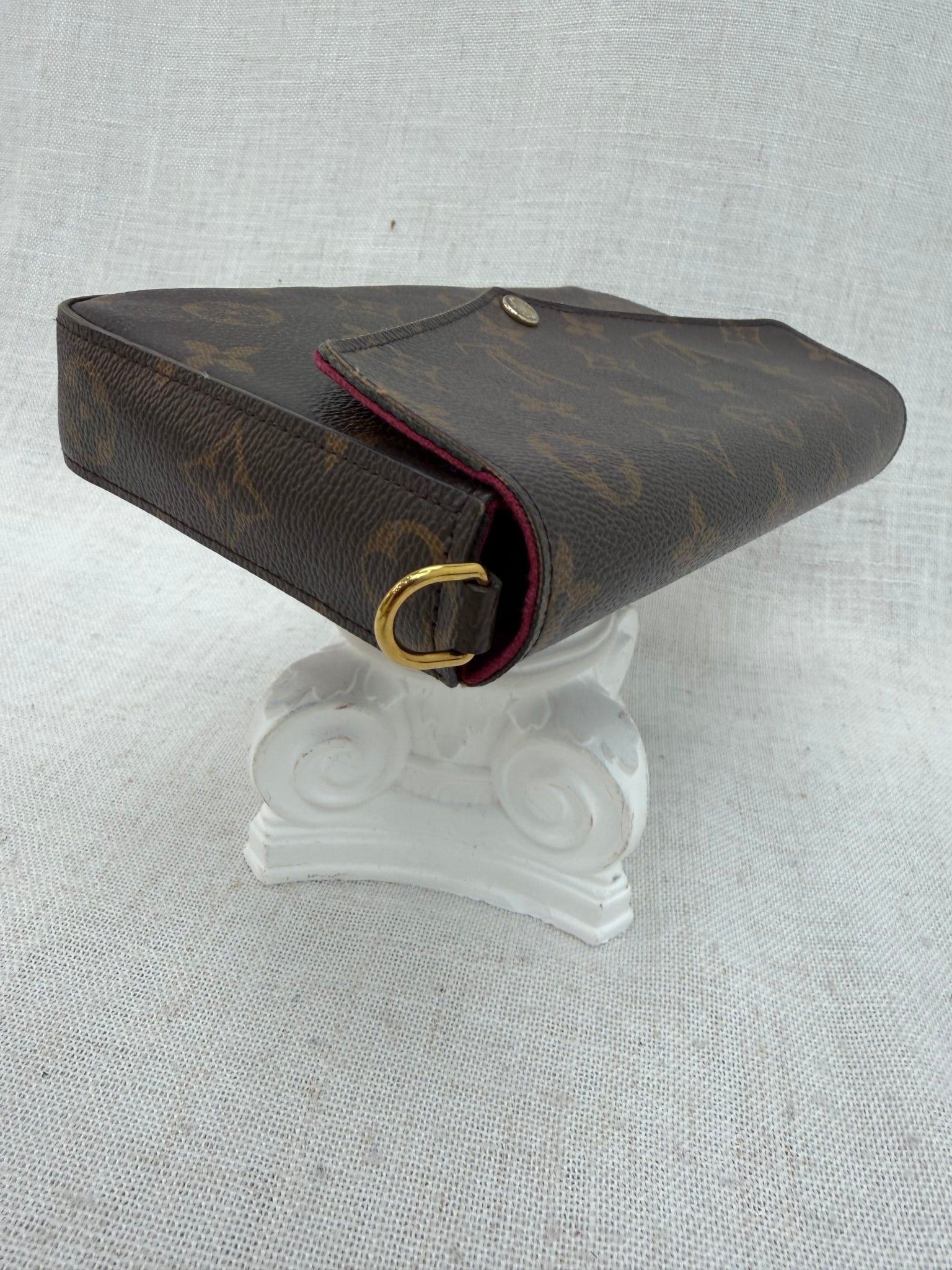 Louis Vuitton Monogram & Fuchsia Felicie Pochette