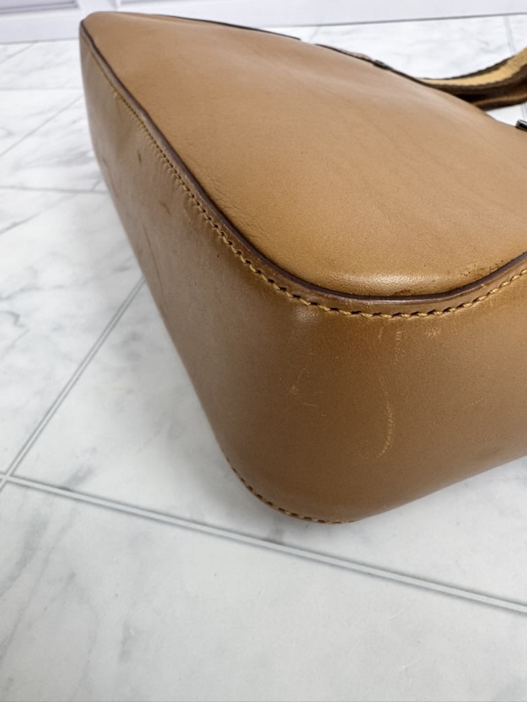 Gucci Brown Leather Tote Bag
