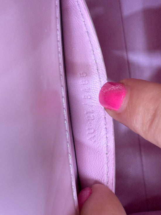 BRAND NEW- Salvatore Ferragamo Pink  Leather Wanda Mini Top Handle Bag