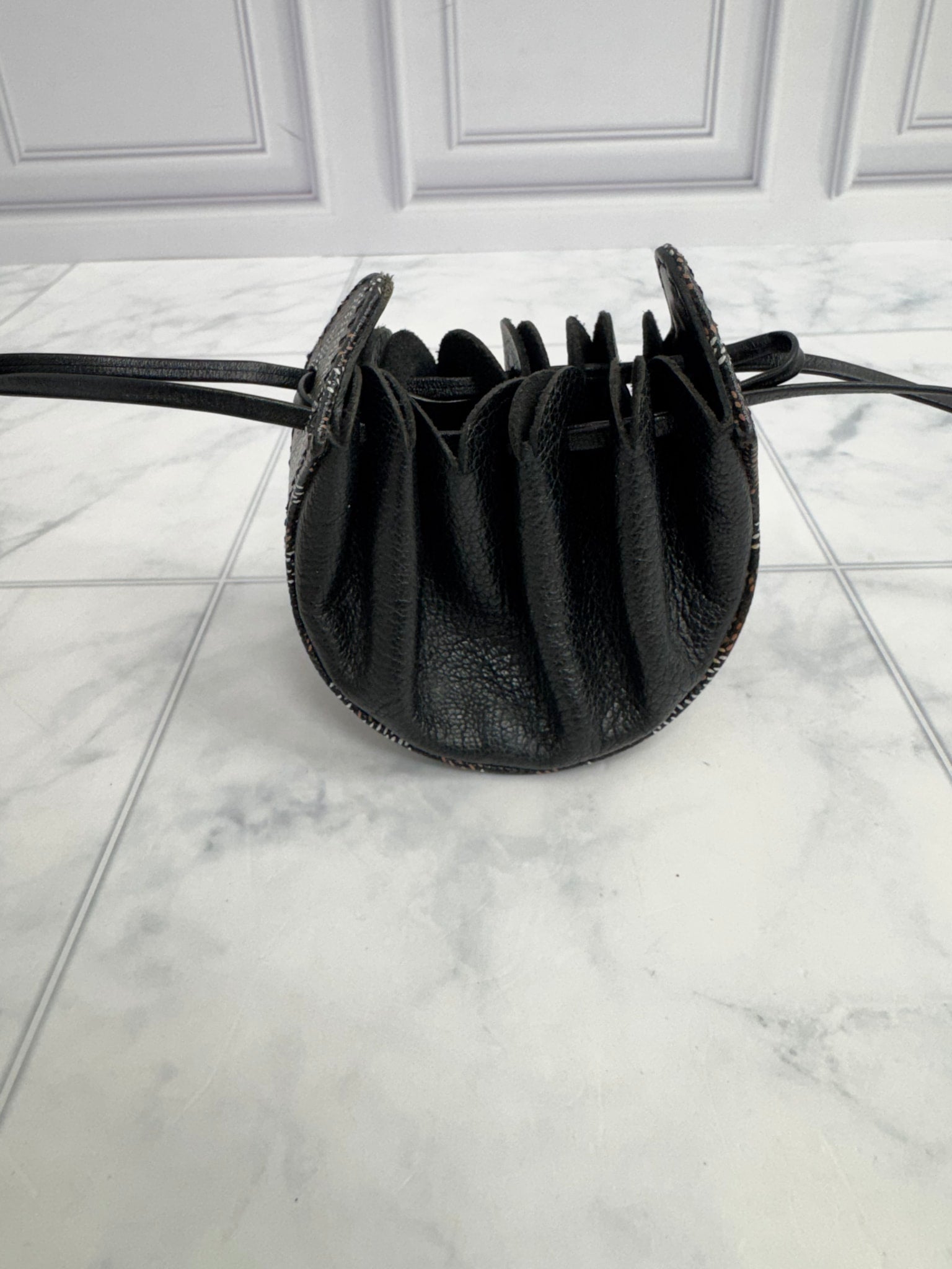 Goyard Black Goyardine Coated Canvas Coin Pouch