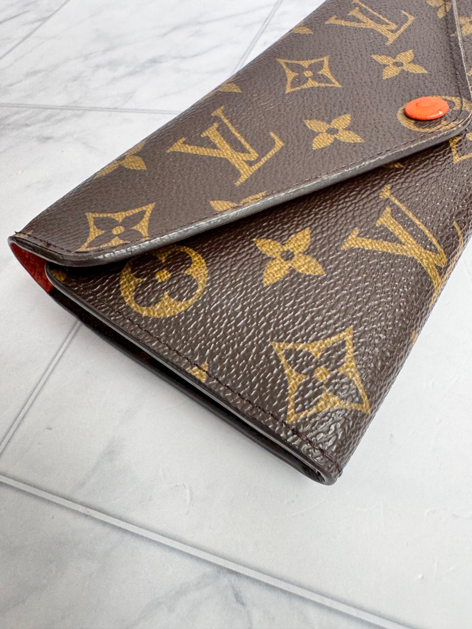 Louis Vuitton Monogram Josephine Long Wallet
