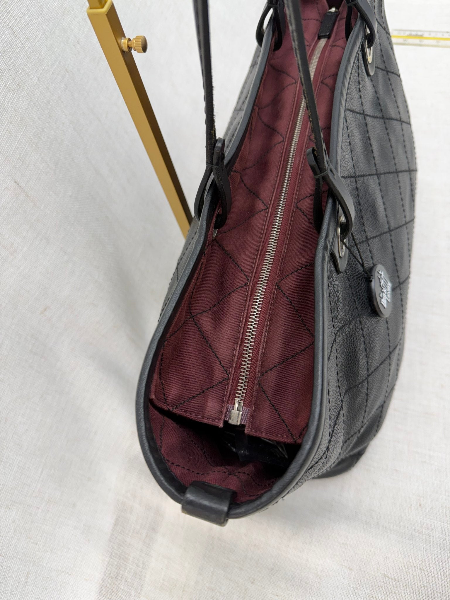 Chanel Black Quilted Caviar Large Fever Tote