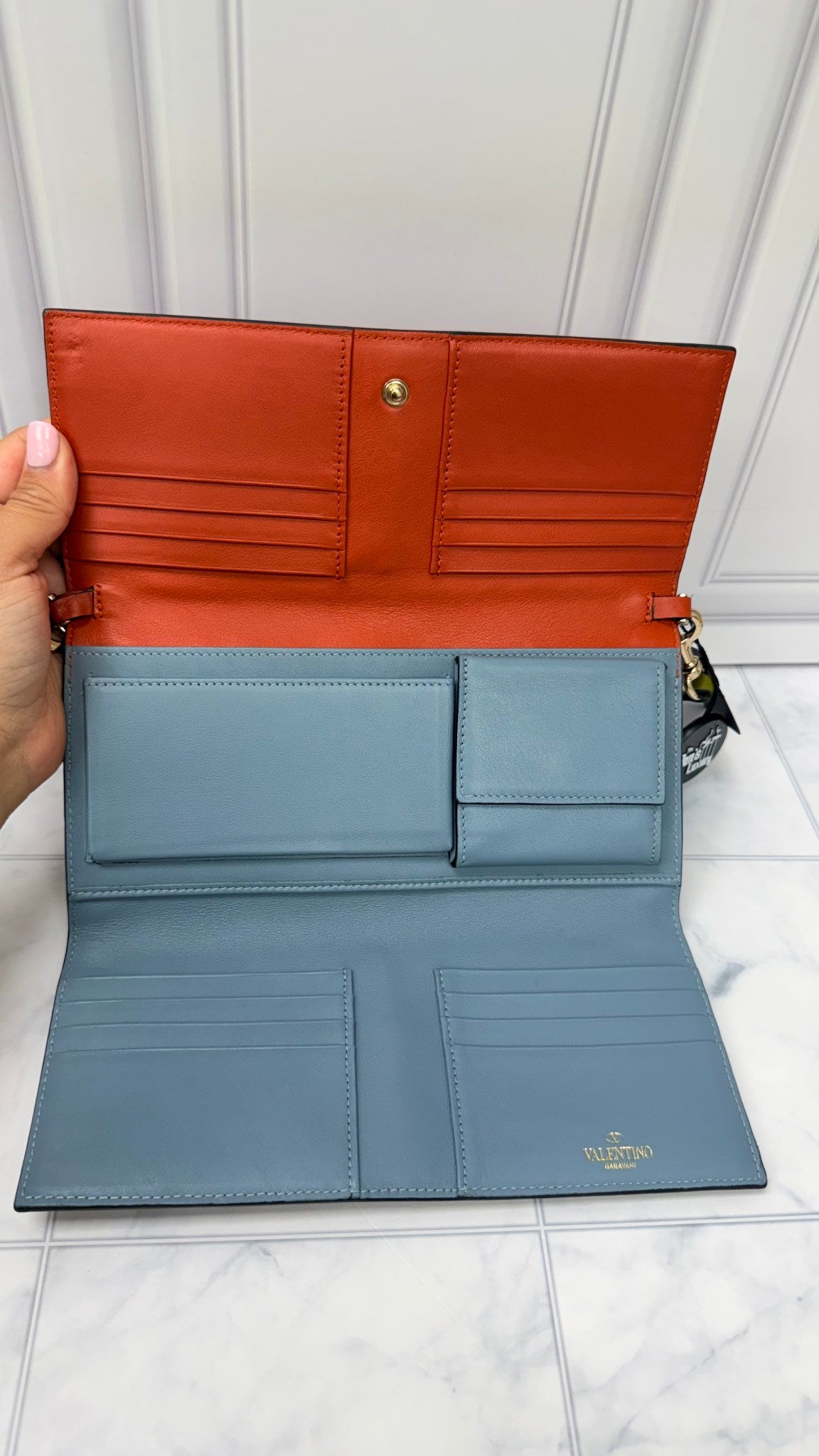 Valentino Multicolor Leather Rockstud Shoulder Bag 