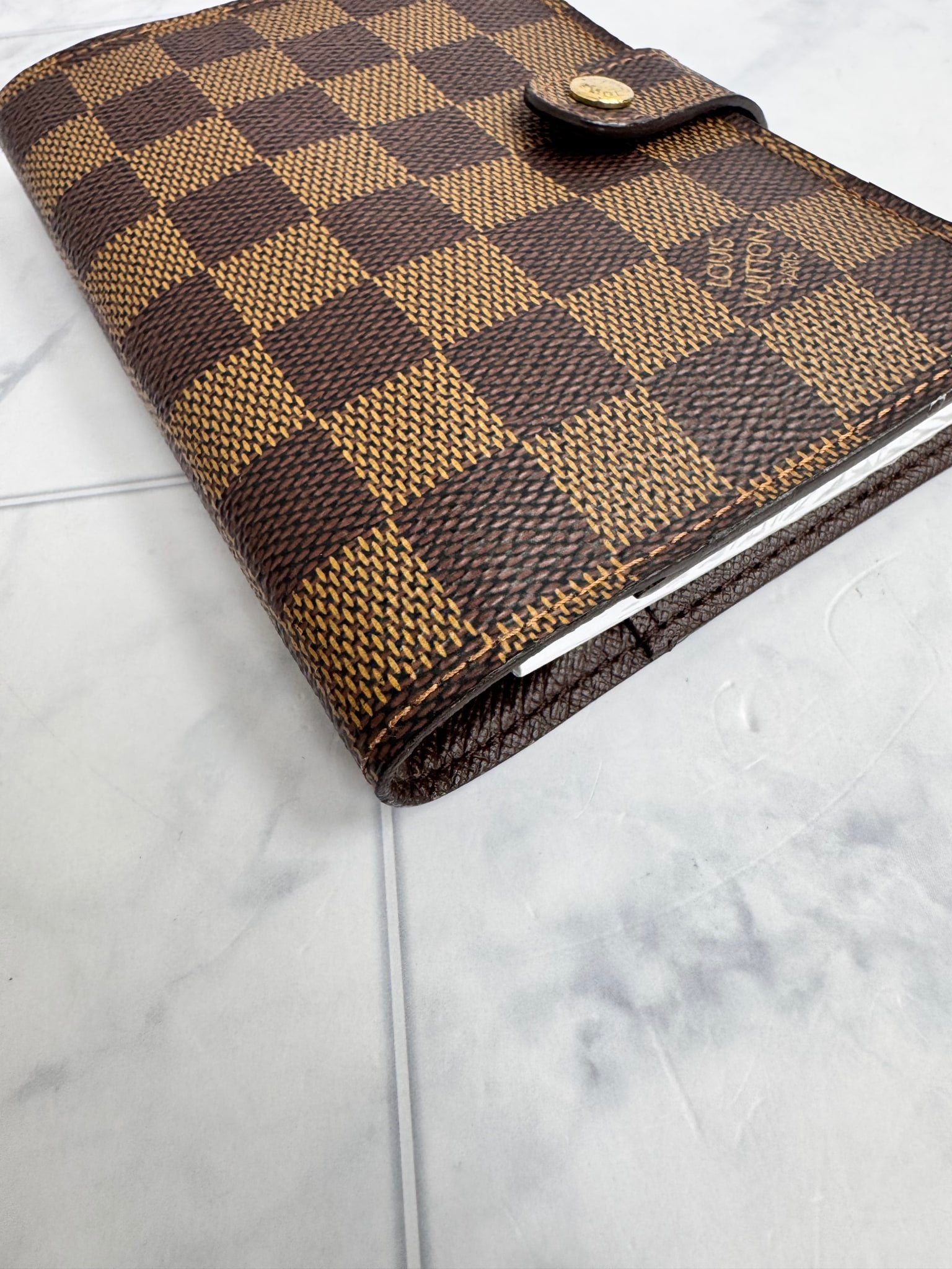 Louis Vuitton Damier Ebene Agenda PM