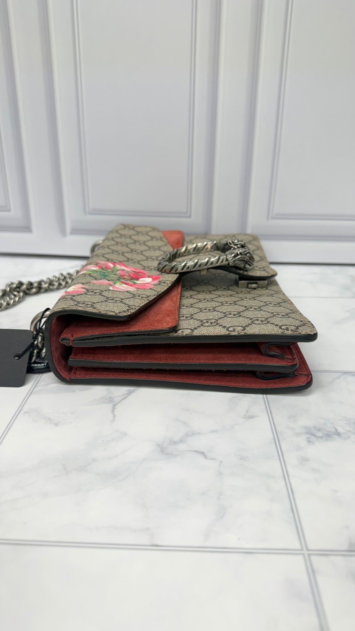Gucci GG Supreme Bloom Dionysus Shoulder Bag And Wallet