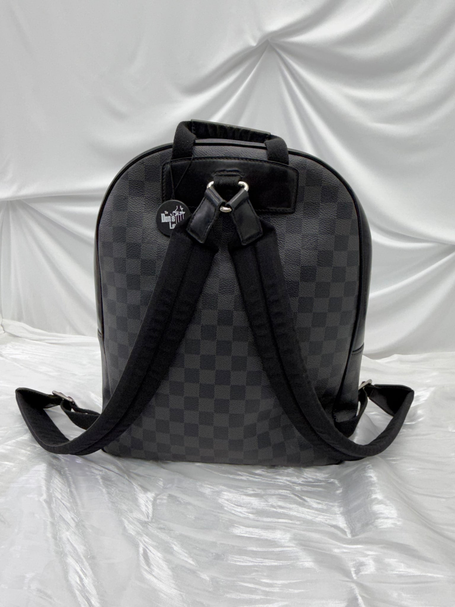 Louis Vuitton Black Damier Graphite Josh Backpack