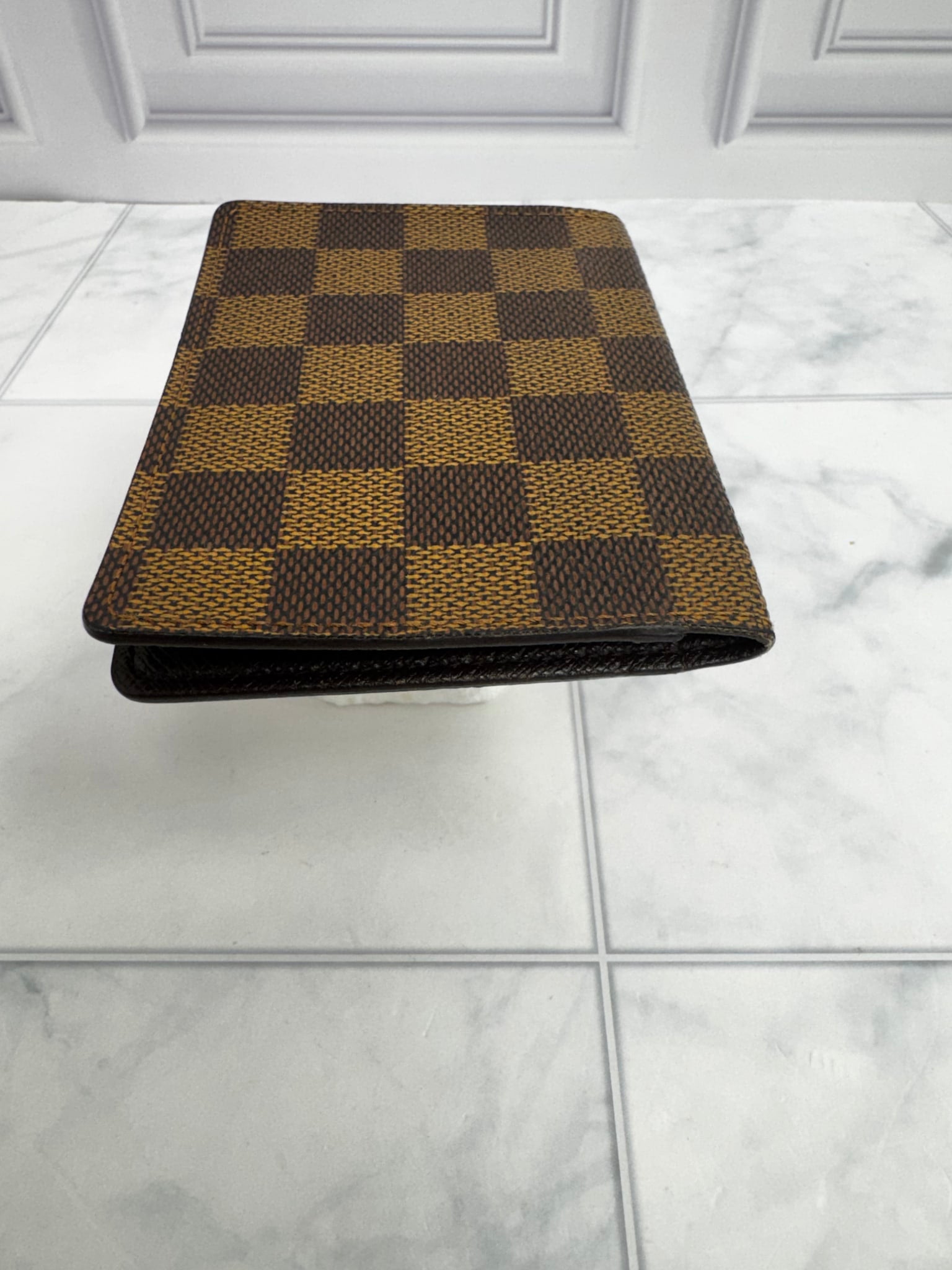 Louis Vuitton Damier Ebene Porte 2 Cartes Card Case
