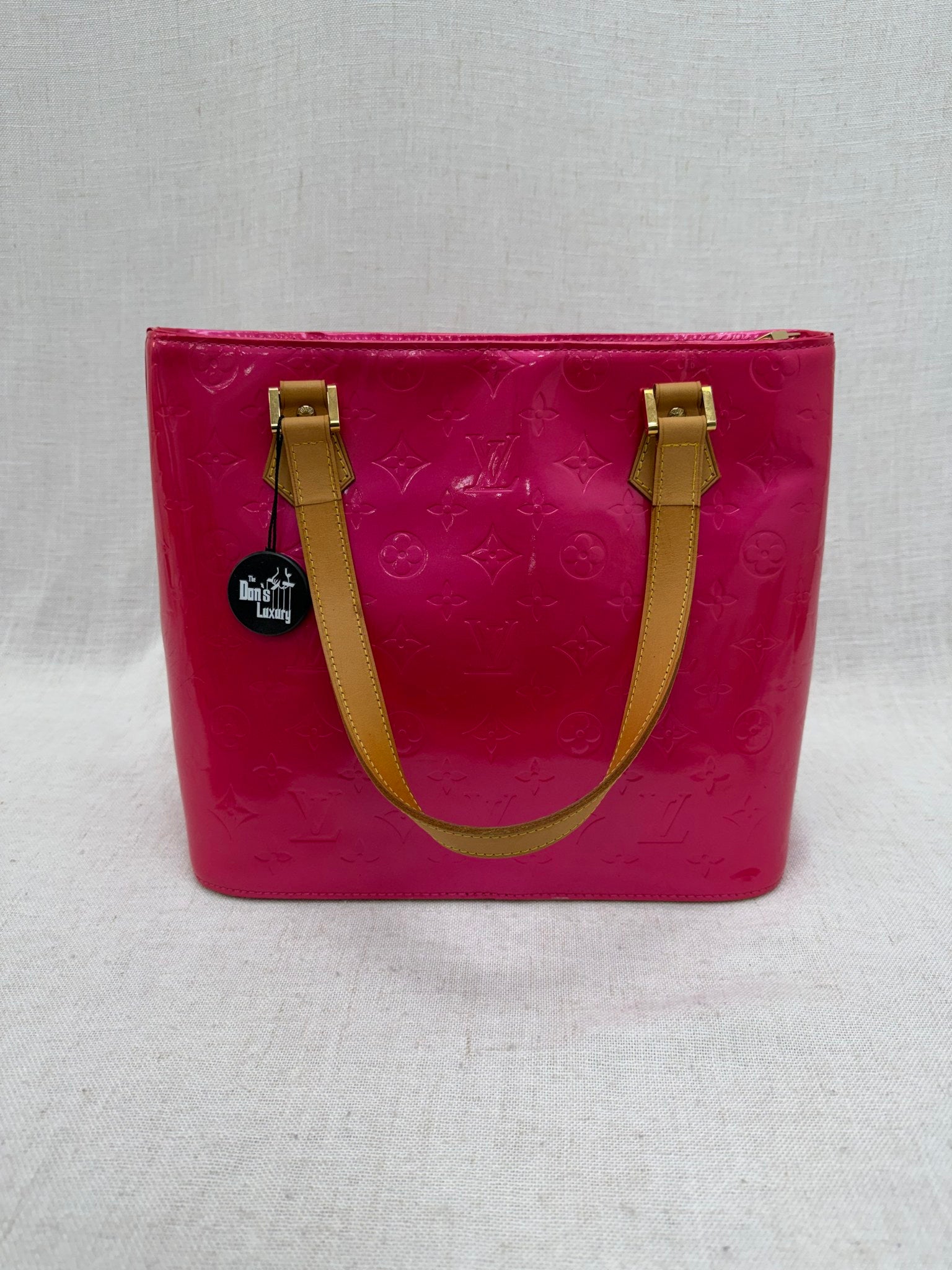 Louis Vuitton Pink Vernis Houston Tote