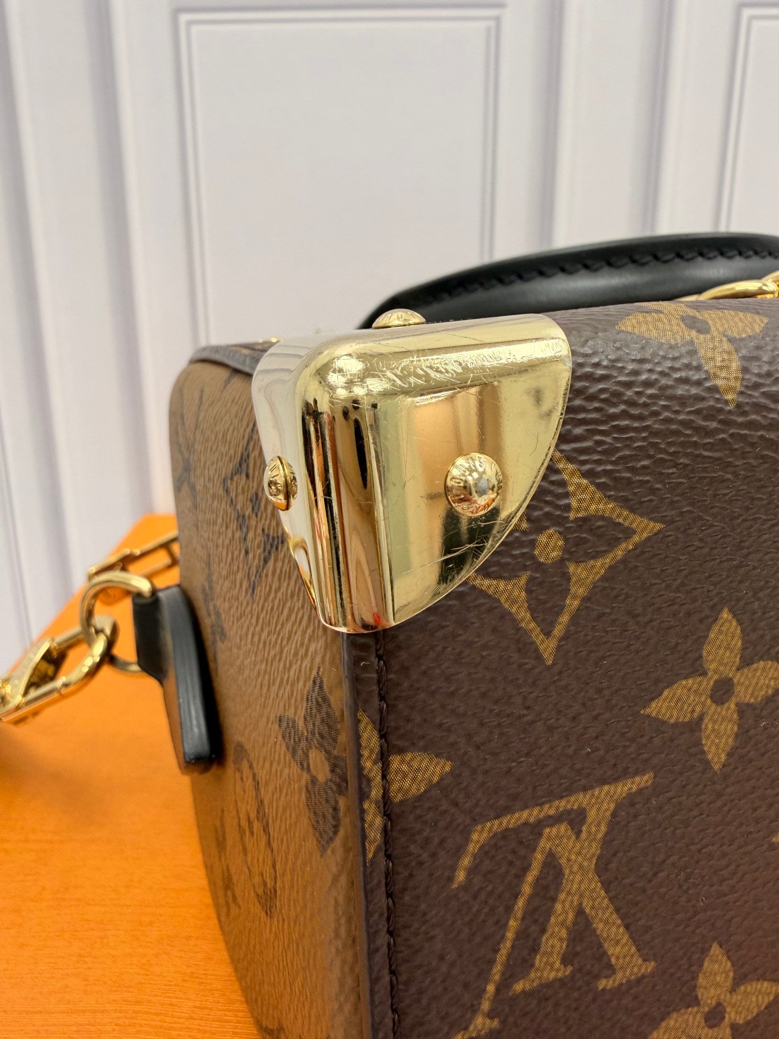 Louis Vuitton Monogram Speedy Trunk 20