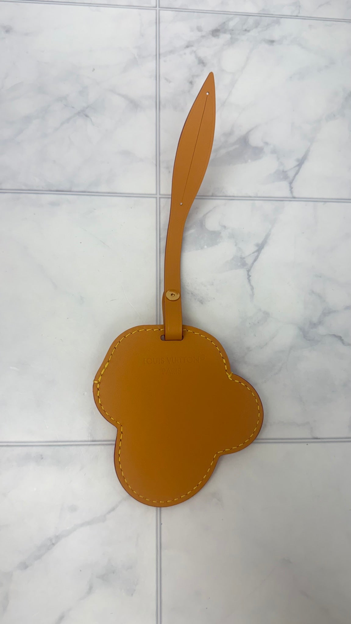 BRAND NEW - Louis Vuitton Vachetta Leather Luggage Tag