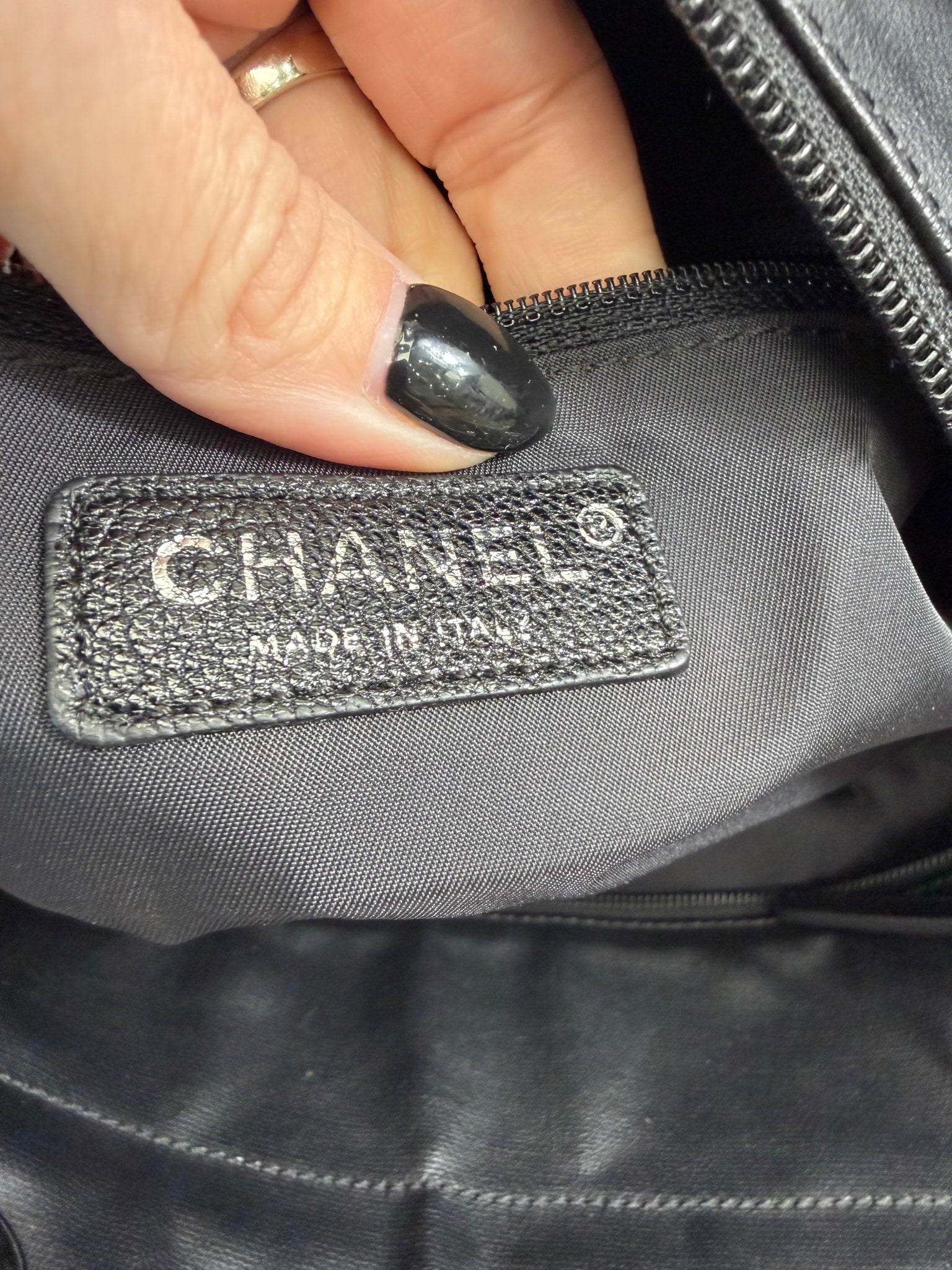 Chanel Black Quilted Paris Biarritz Tote Bag GM