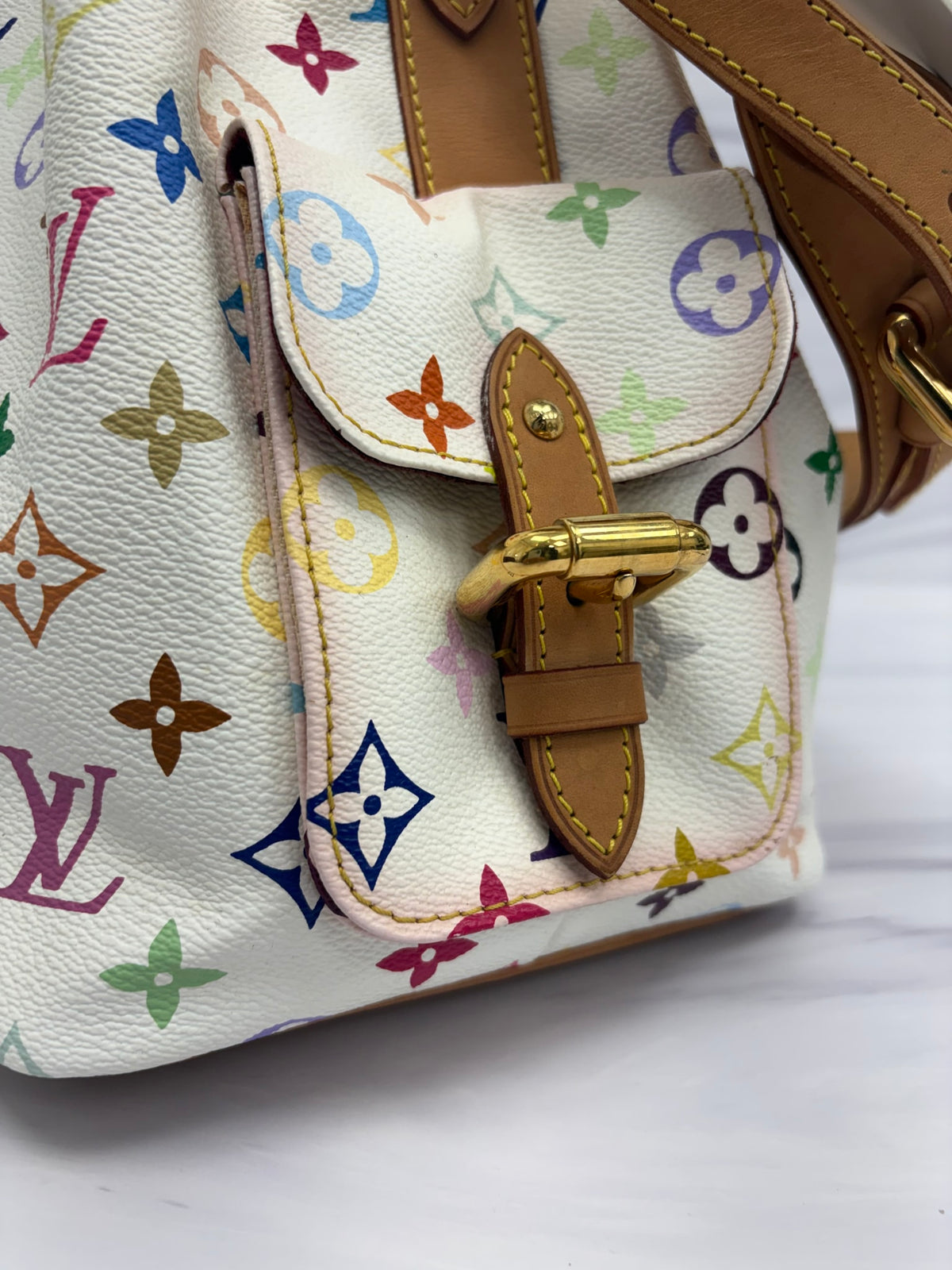 Louis Vuitton Monogram Multicolor Petit Noe Bucket Bag
