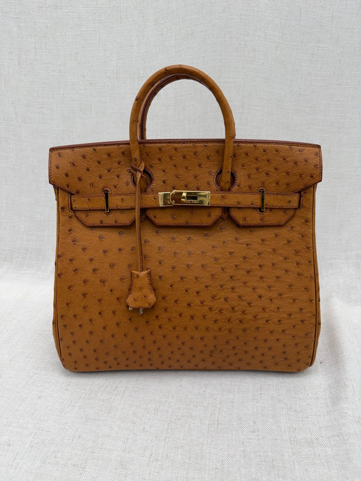 Hermes Ostrich Leather HAC Birkin 32