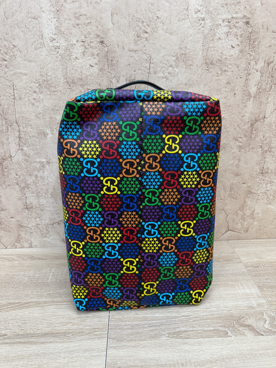 LIKE NEW- GUCCI GG Psychedelic Medium Duffle Bag