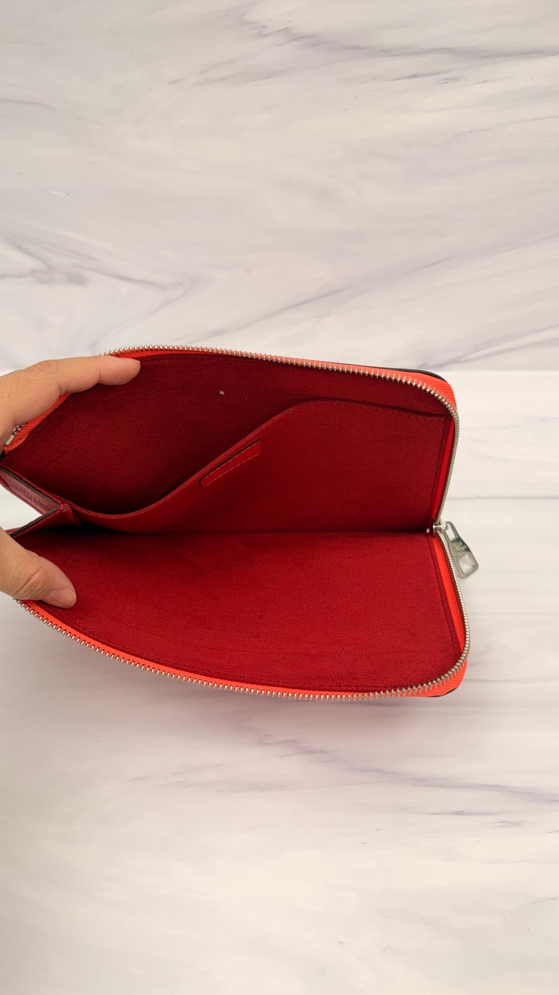 BRAND NEW - Louis Vuitton Pink Taurillon Leather Pochette Jour PM