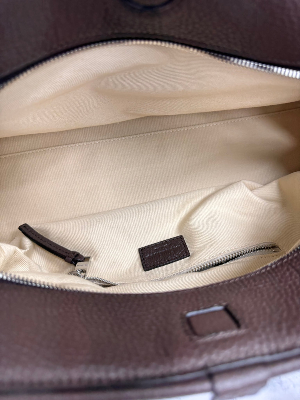 BRAND NEW - Jacquemus Brown Grained Leather Le Turismo Shoulder Bag