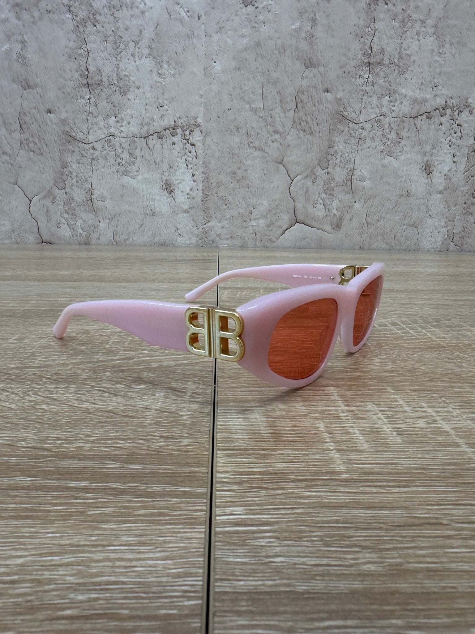 LIKE NEW- Balenciaga Pink New Trend Sunglasses