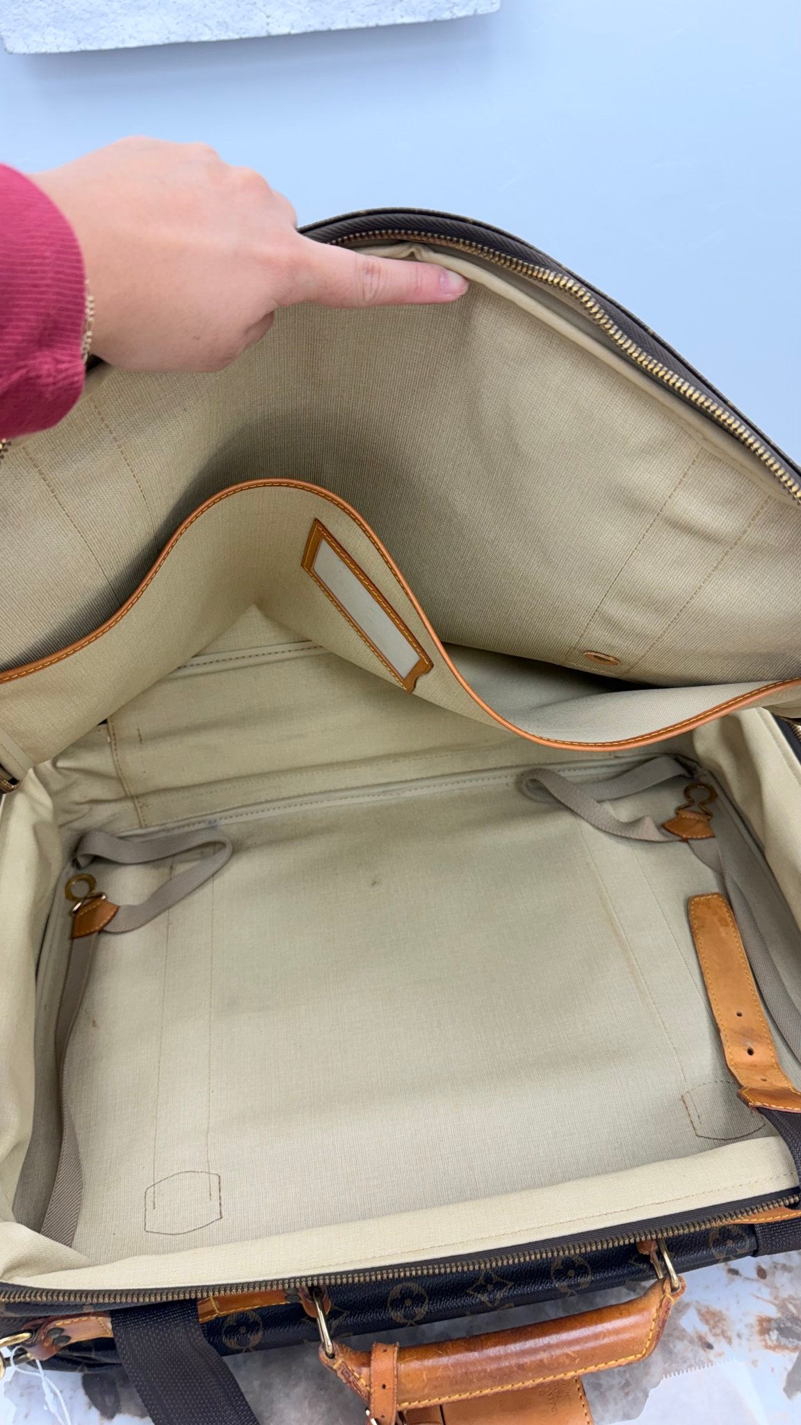 Louis Vuitton Monogram Satellite 53 Suitcase 
