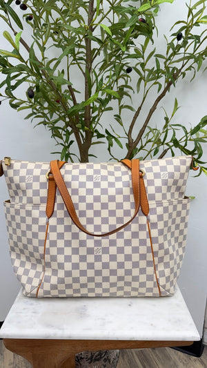 Louis Vuitton Damier Azur Totally GM Tote Bag