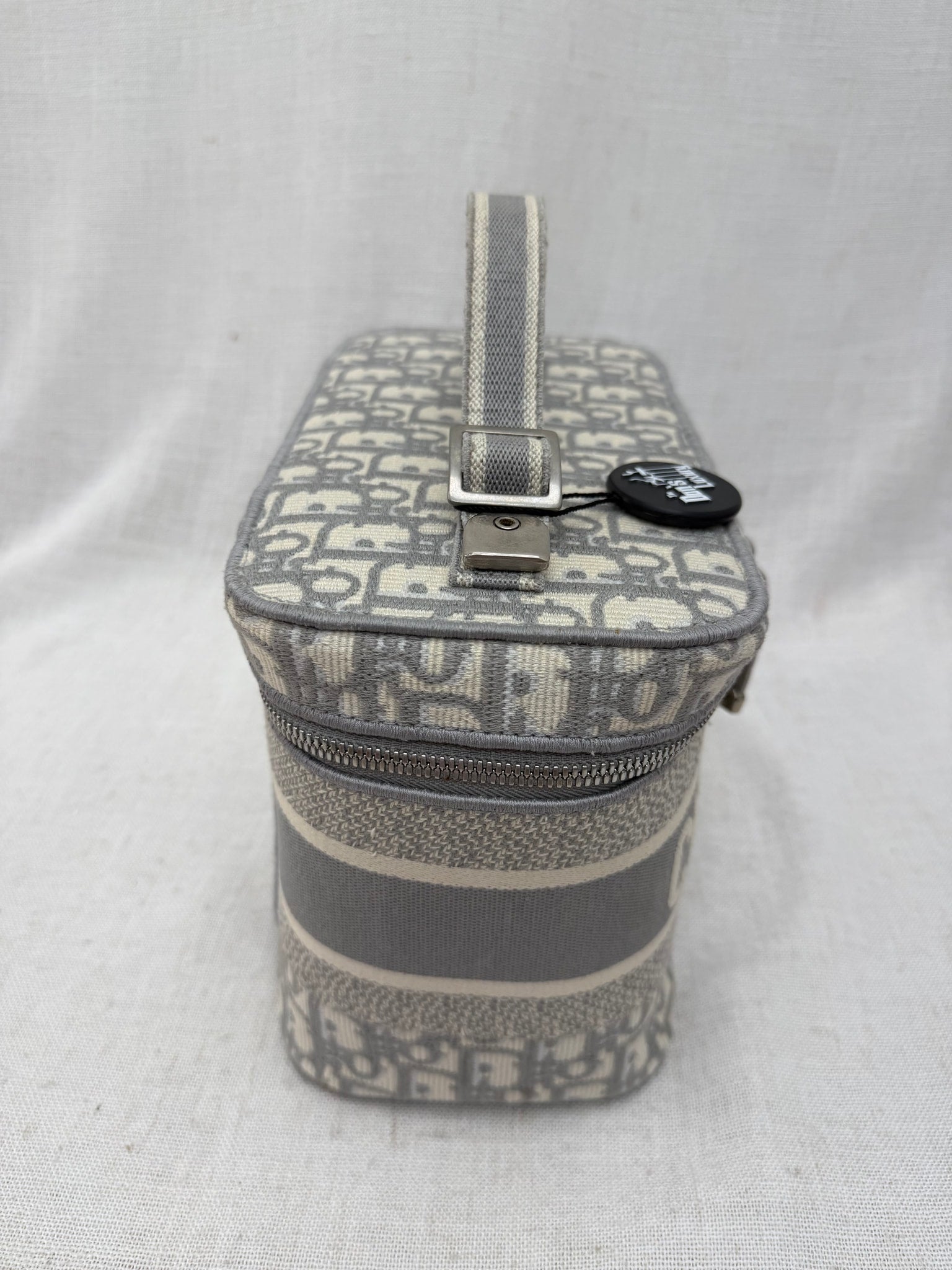Christian Dior Grey Obilque Diortravel Vanity