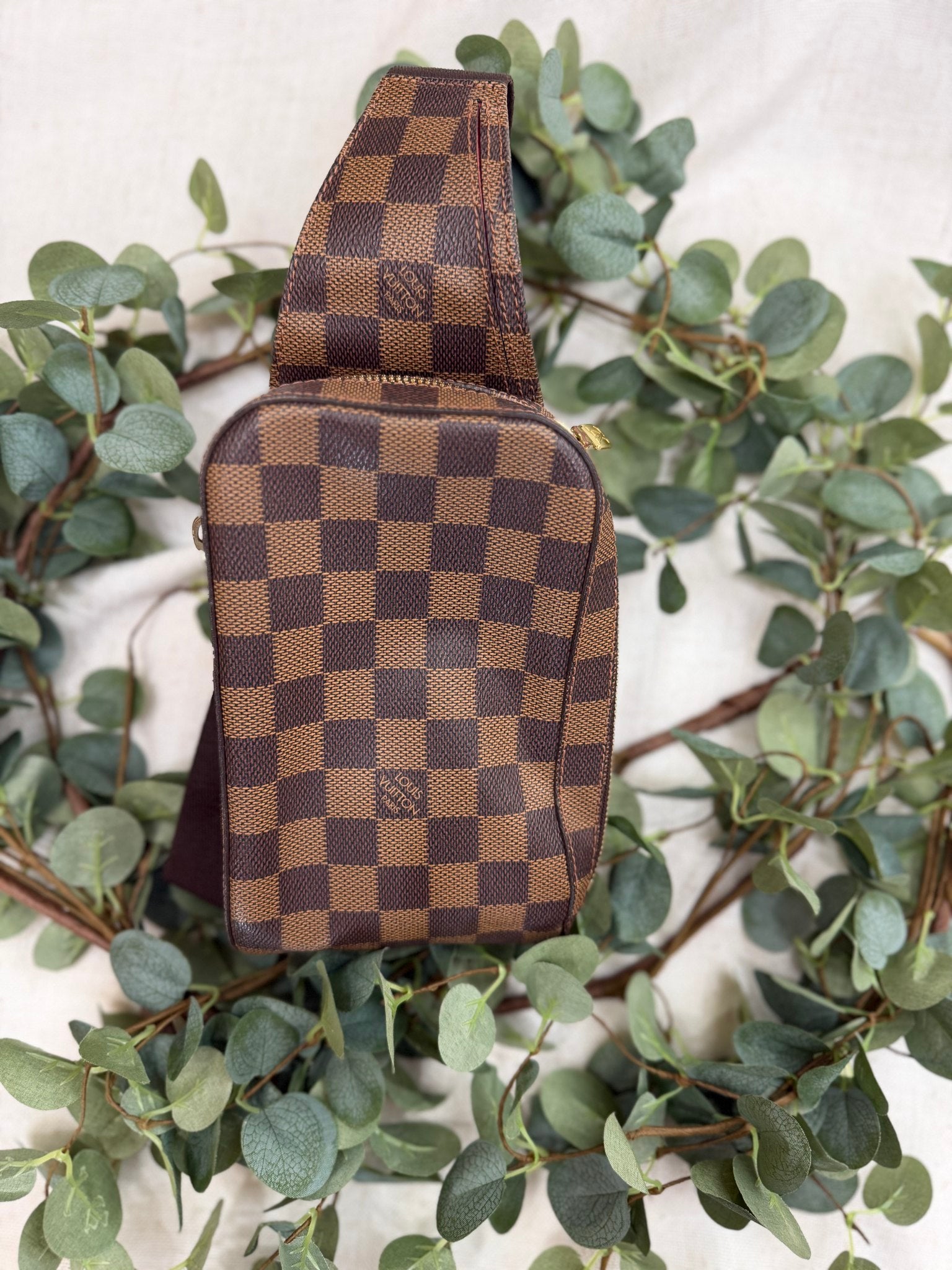Louis Vuitton Damier Ebene Geronimos Belt Bag 