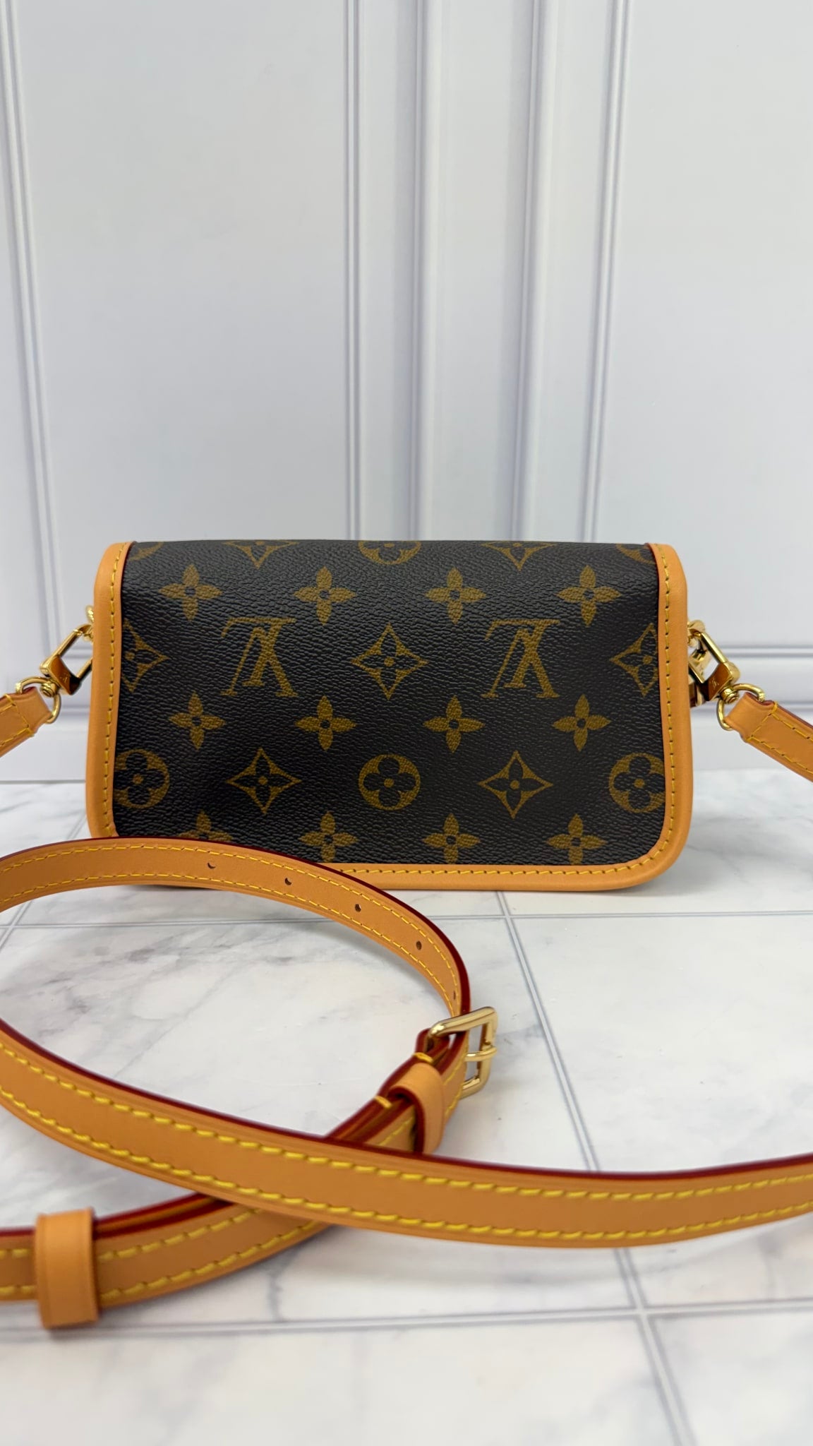 BRAND NEW - Louis Vuitton Monogram Nano Diane Crossbody Bag 