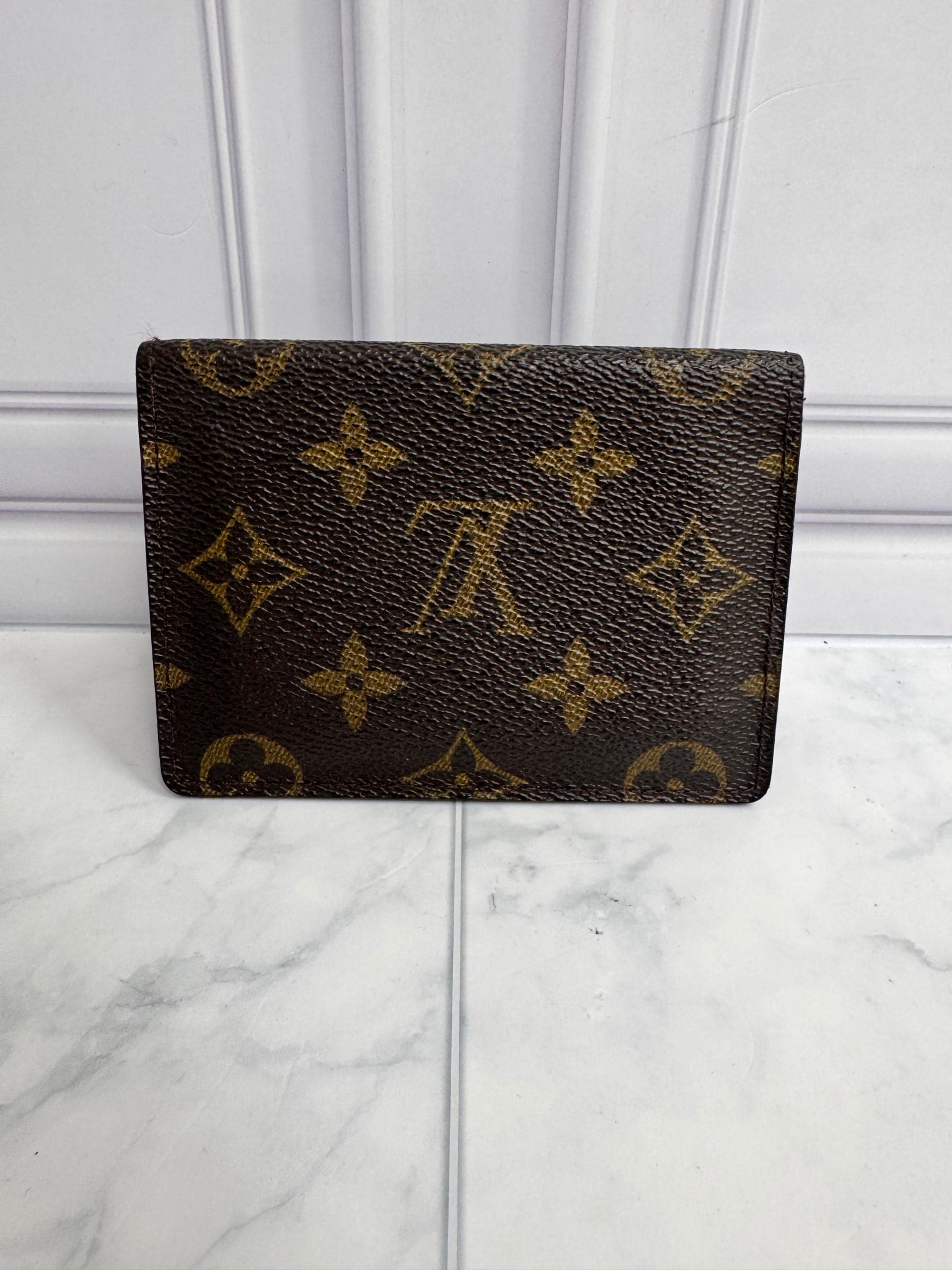 Louis Vuitton Monogram Porte 2 Cartes Vertical Card Case
