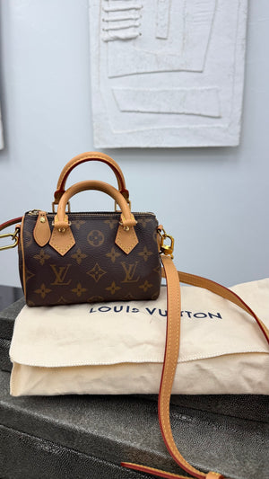 Louis Vuitton Monogram Nano Speedy
