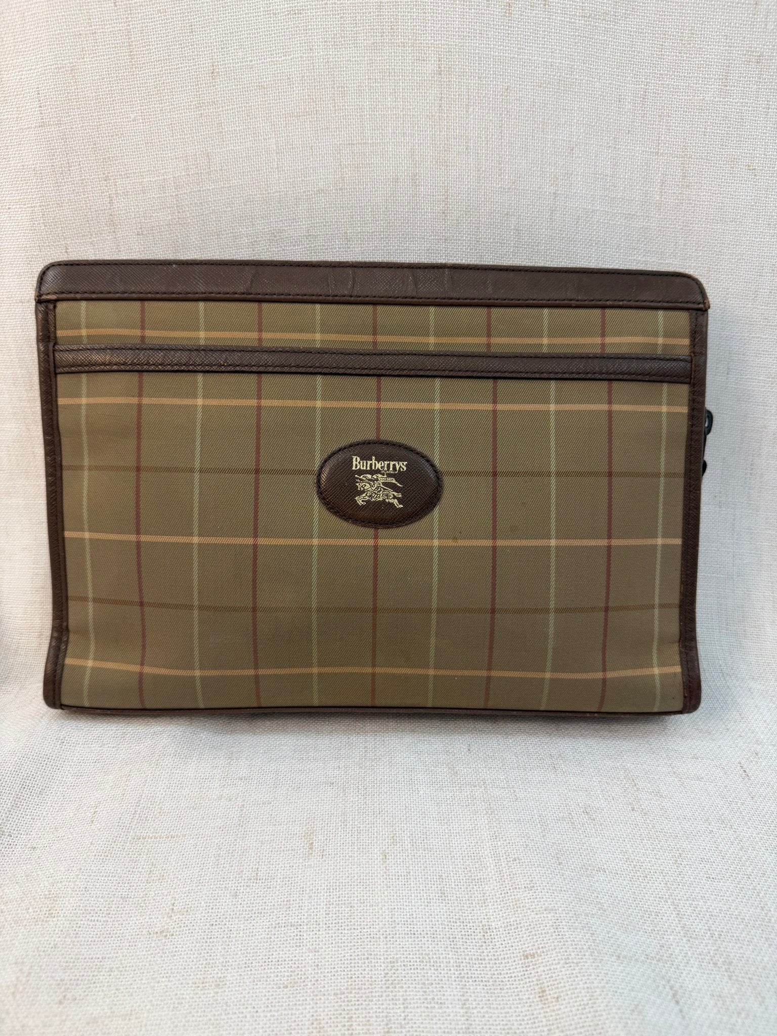 Burberry Nova Check Vintage Pouch 
