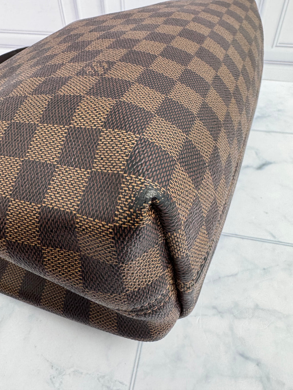 Louis Vuitton Damier Ebene Graceful Shoulder Bag PM