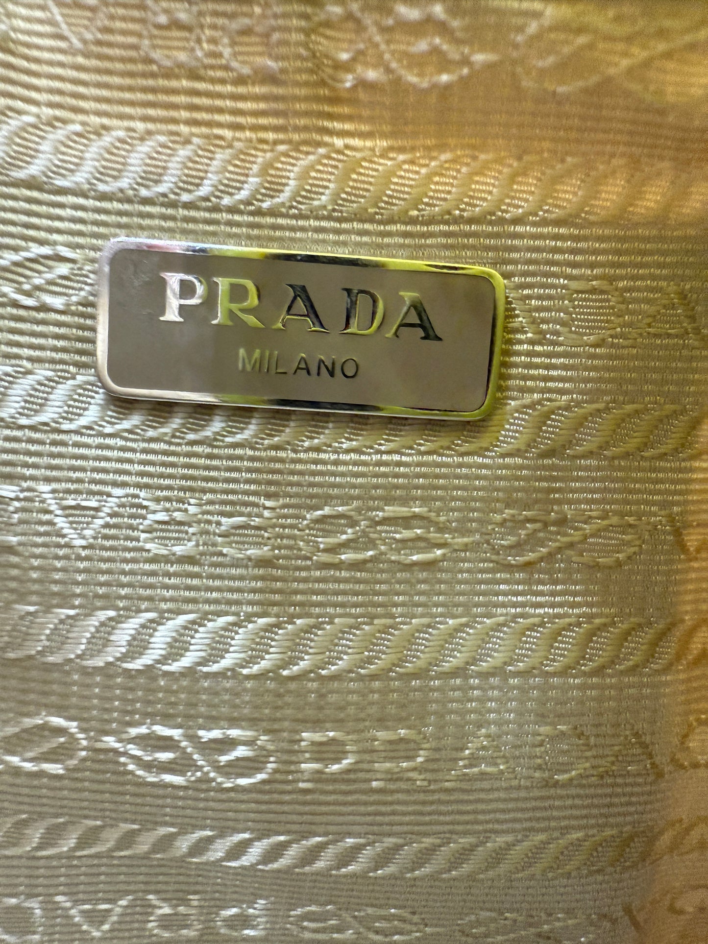 Prada Tan Nylon Re-Edition Crossbody