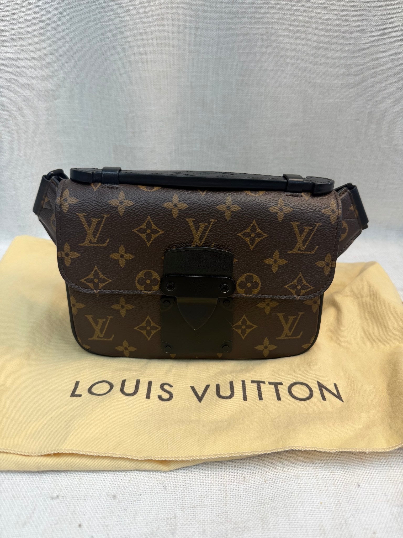 Louis Vuitton Monogram S Lock Sling Bag