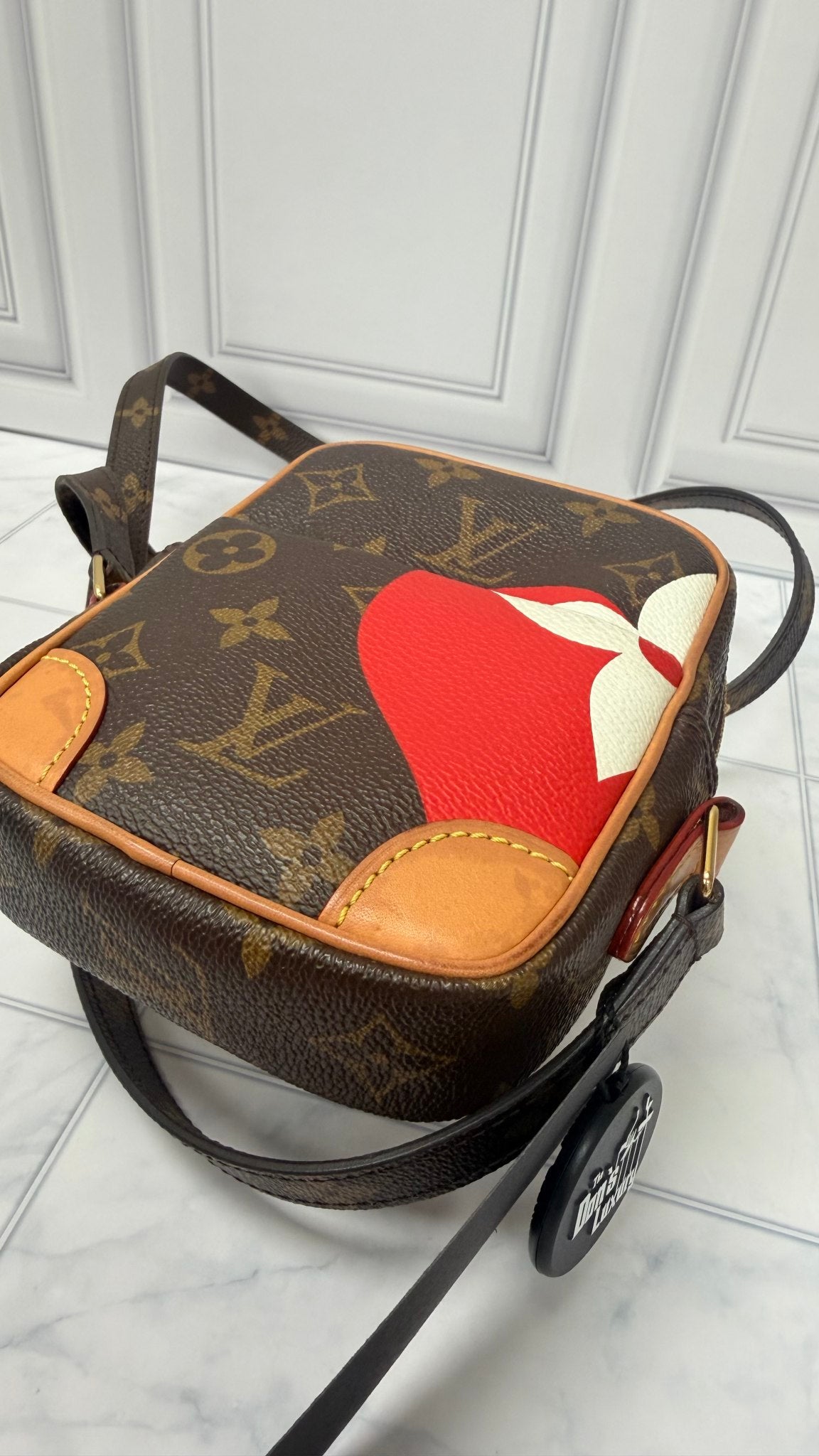 Louis Vuitton Monogram Game On Panama Set Shoulder Bag 