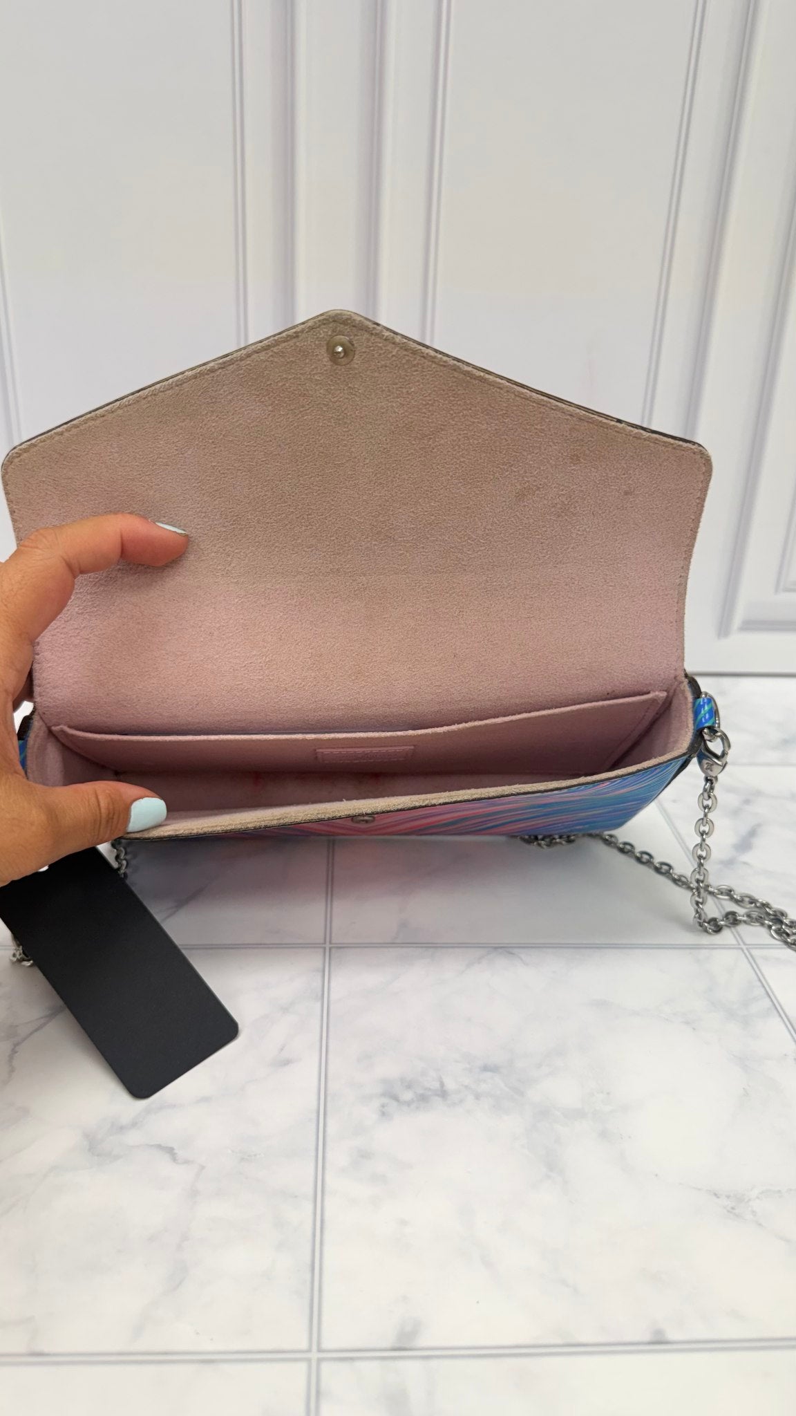 Louis Vuitton Multicolor Epi Leather Pochette Felicie Crossbody Bag 