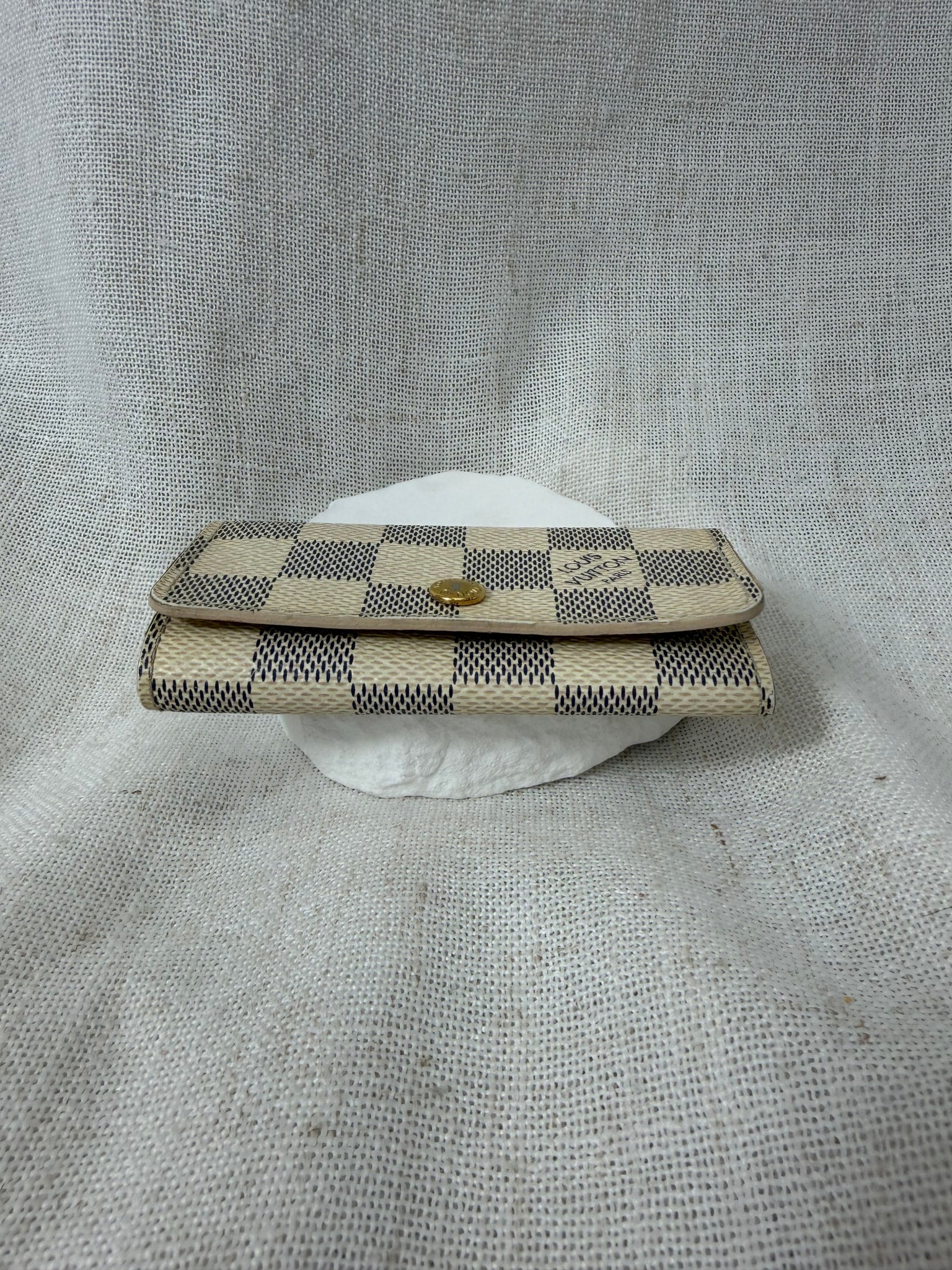 Louis Vuitton Damier Azure 4 Key Ring Case