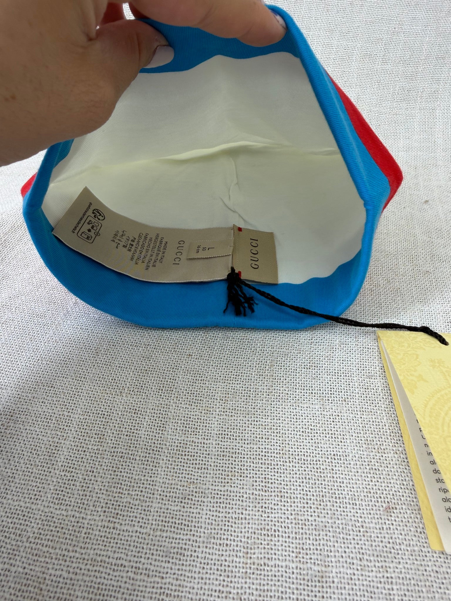 Gucci Multicolor Cotton Kids Beanie 