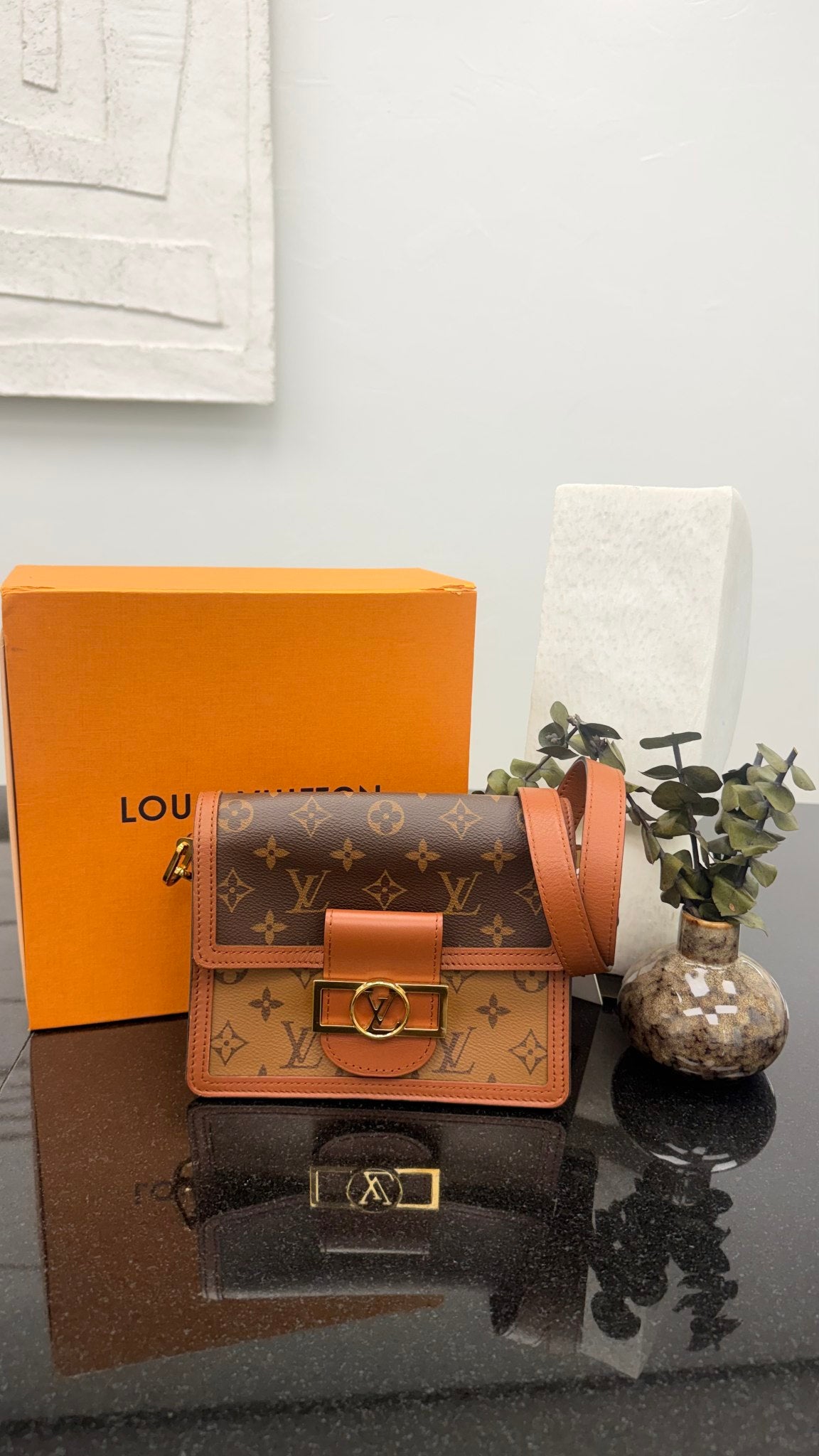 Louis Vuitton Monogram Dauphine Shoulder Bag 
