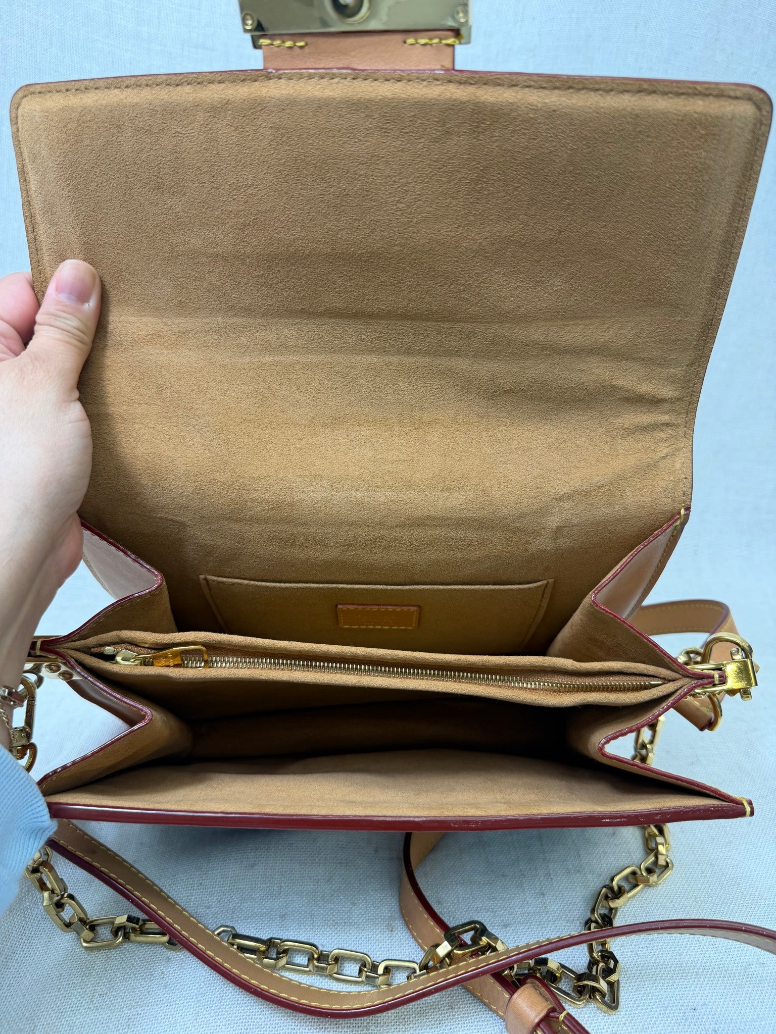 Louis Vuitton Blue Canvas Monogram Dauphine MM Bag 